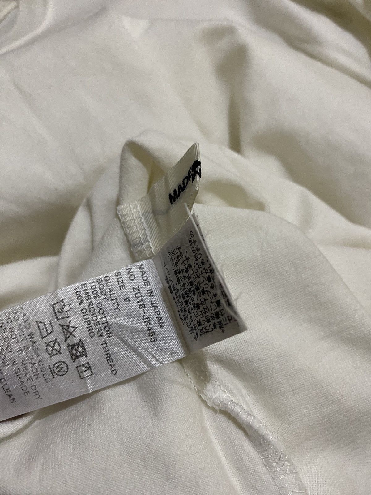 Issey Miyake × Japanese Brand × Zucca Zucca Dragon Embroidery By Issey Miyake Tshirt Size US M / EU 48-50 / 2 - 8 Thumbnail