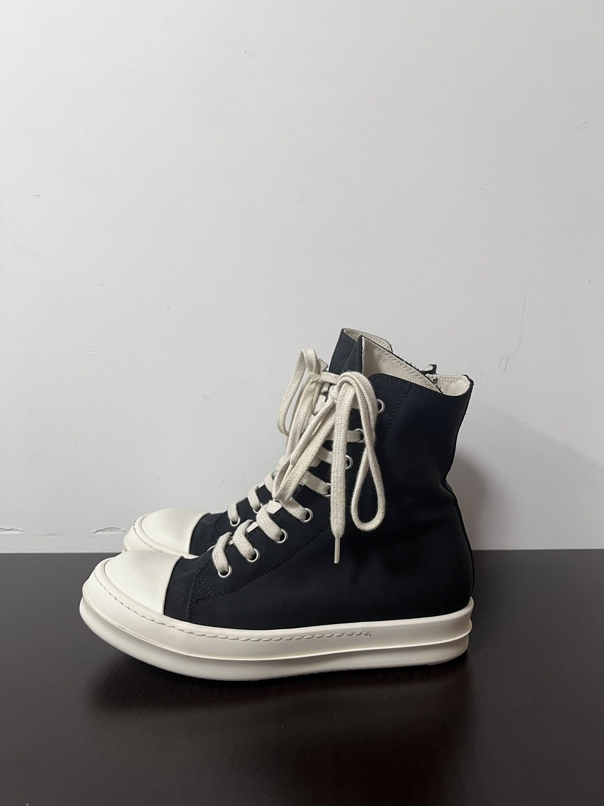 Rick Owens Drkshdw Rick owens drkshdw ramones high top sneakers Size US 6.5 / IT 36.5 - 2 Thumbnail