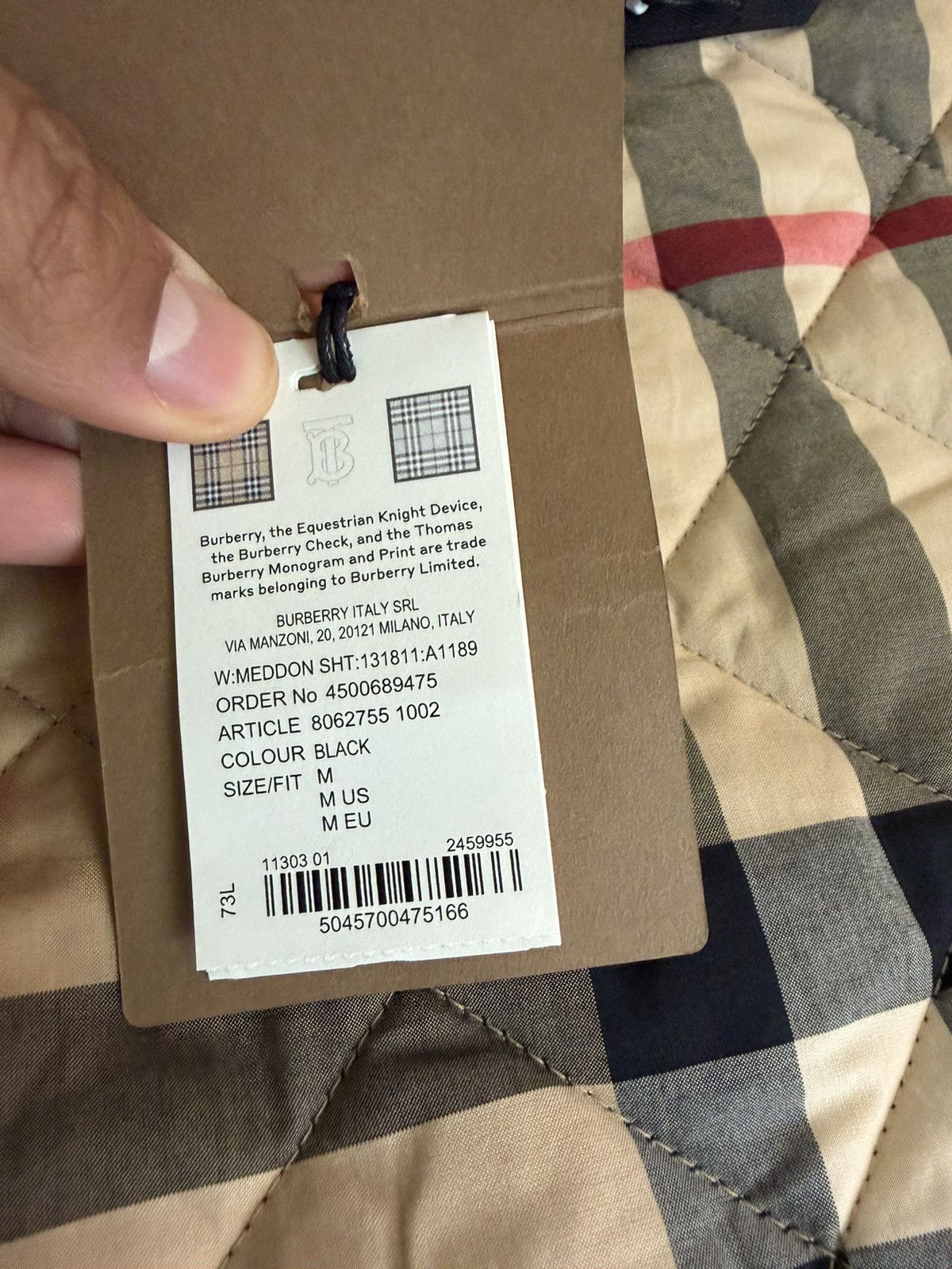 Burberry Burberry quilt down jacket Size M / US 6-8 / IT 42-44 - 7 Thumbnail