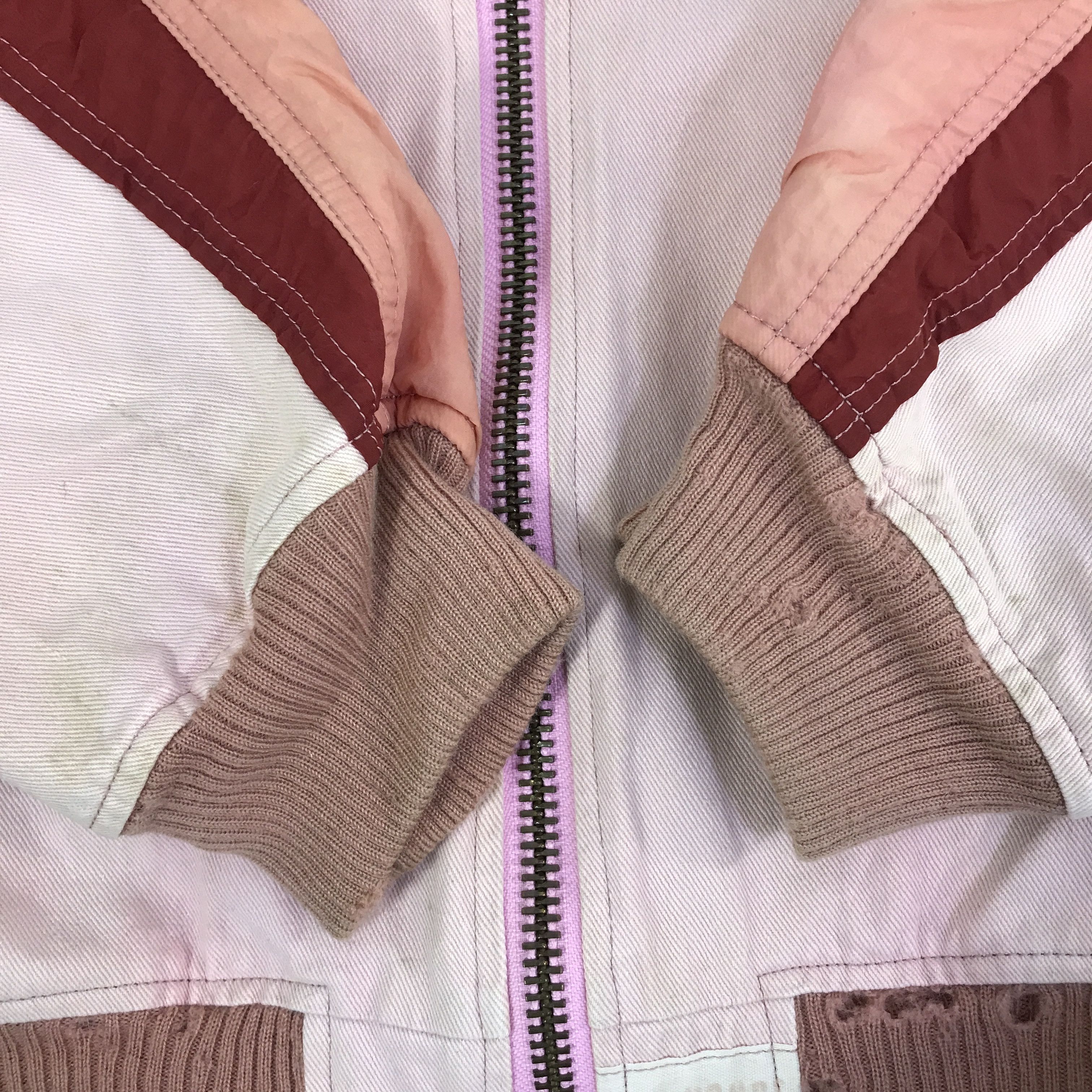 Pink House PINK HOUSE DISTRESSED BOMBER JACKET K104B7 Size US M / EU 48-50 / 2 - 6 Thumbnail