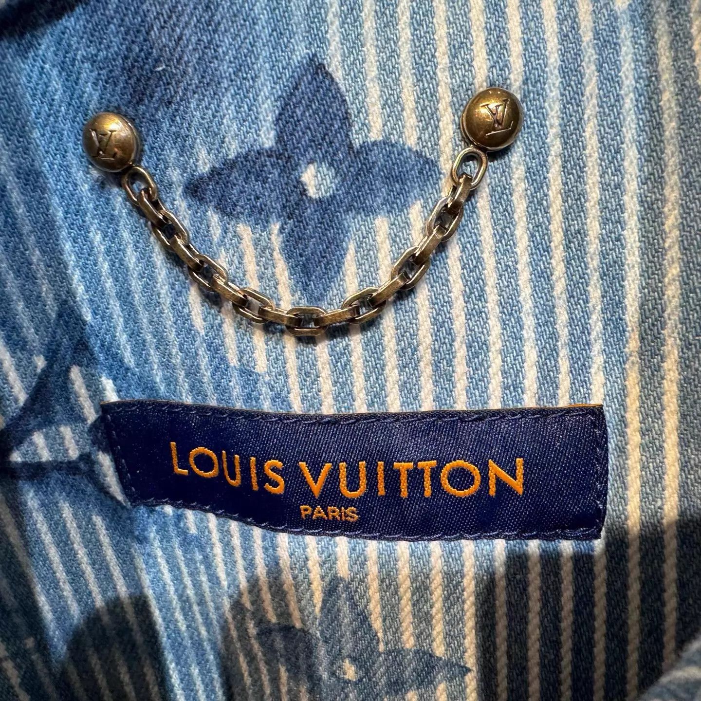 Louis Vuitton Louis Vuitton ink wash logo stripe shacket xs new Size US XS / EU 42 / 0 - 4 Thumbnail