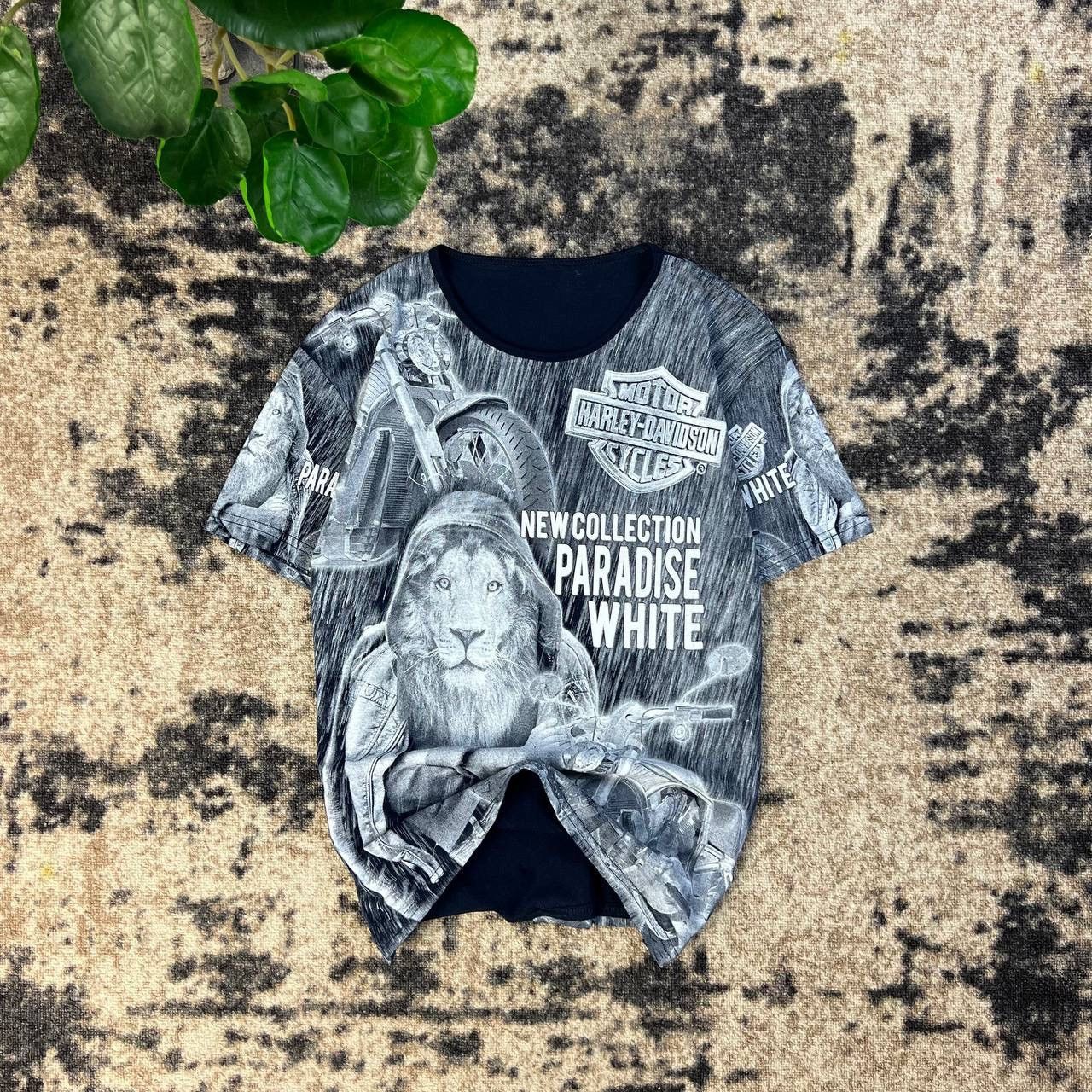 Harley Davidson Harley Davidson Vintage Y2K Allover Print T-Shirt 1TS34 Size US S / EU 44-46 / 1 - 1 Thumbnail