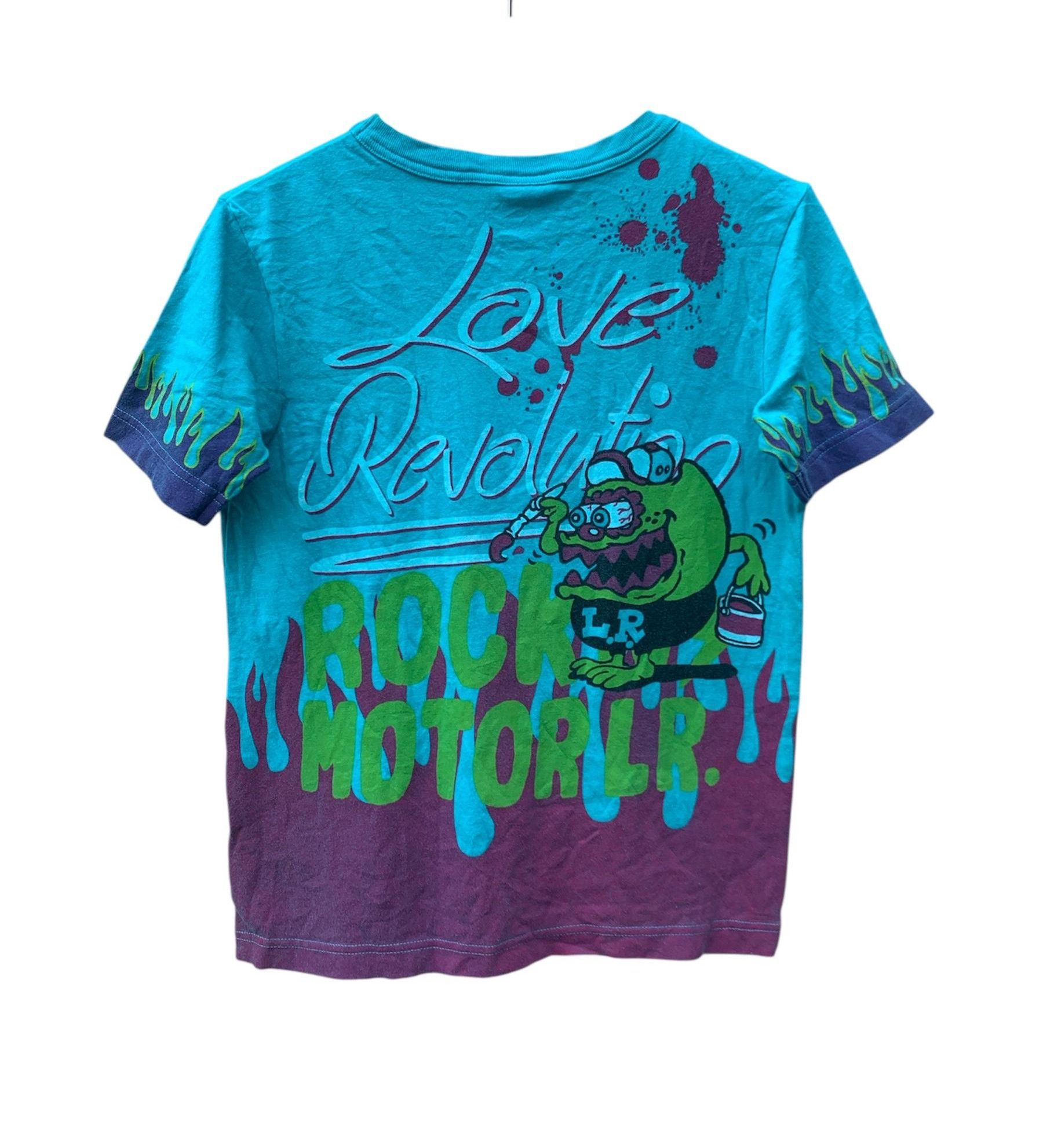 Angel Blue Love Revolution Monster Of Rockin Shirt Size US S / EU 44-46 / 1 - 2 Thumbnail