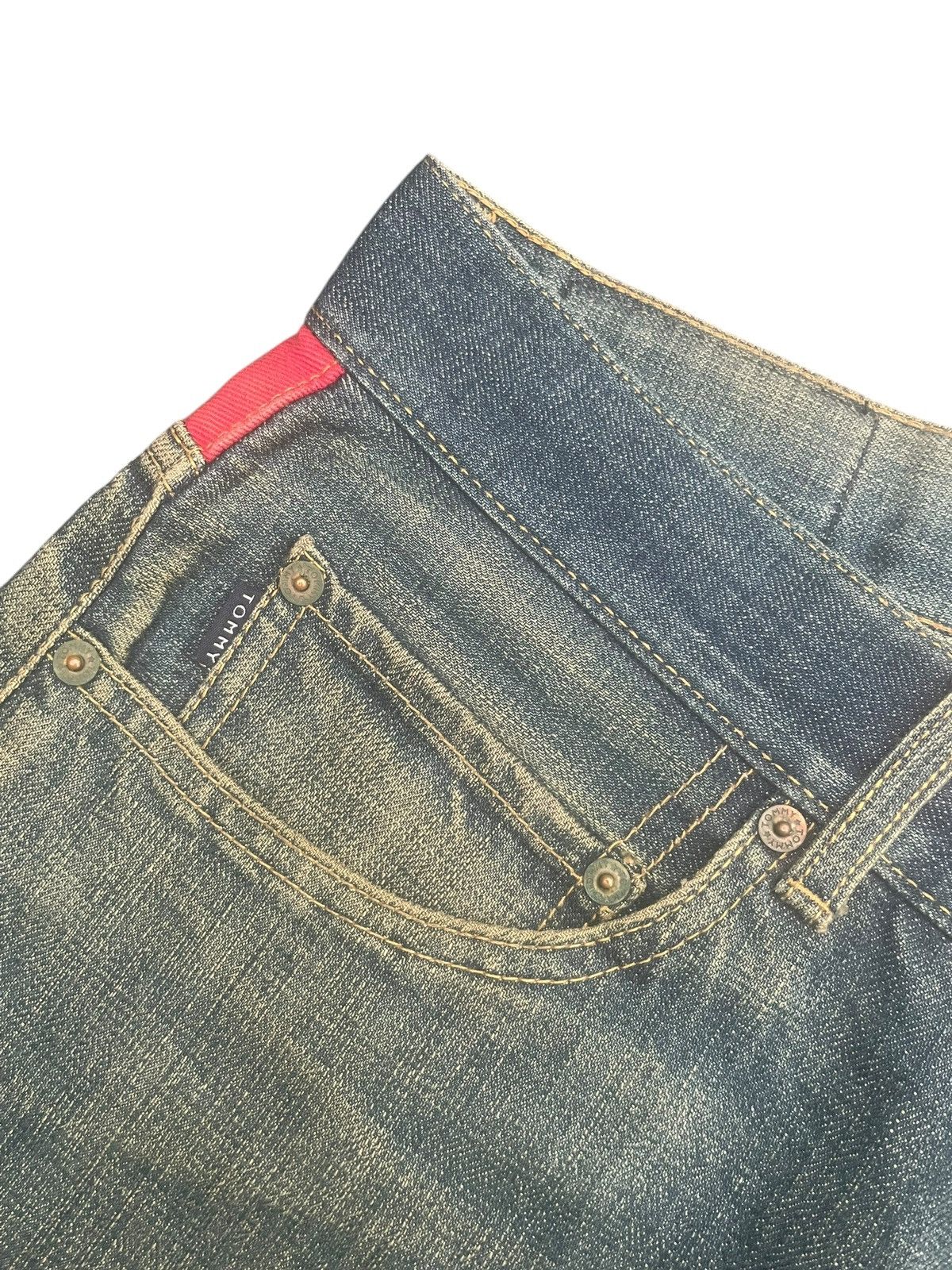 Tommy Hilfiger Tommy Faded Distresed Denim Size US 36 / EU 52 - 3 Thumbnail