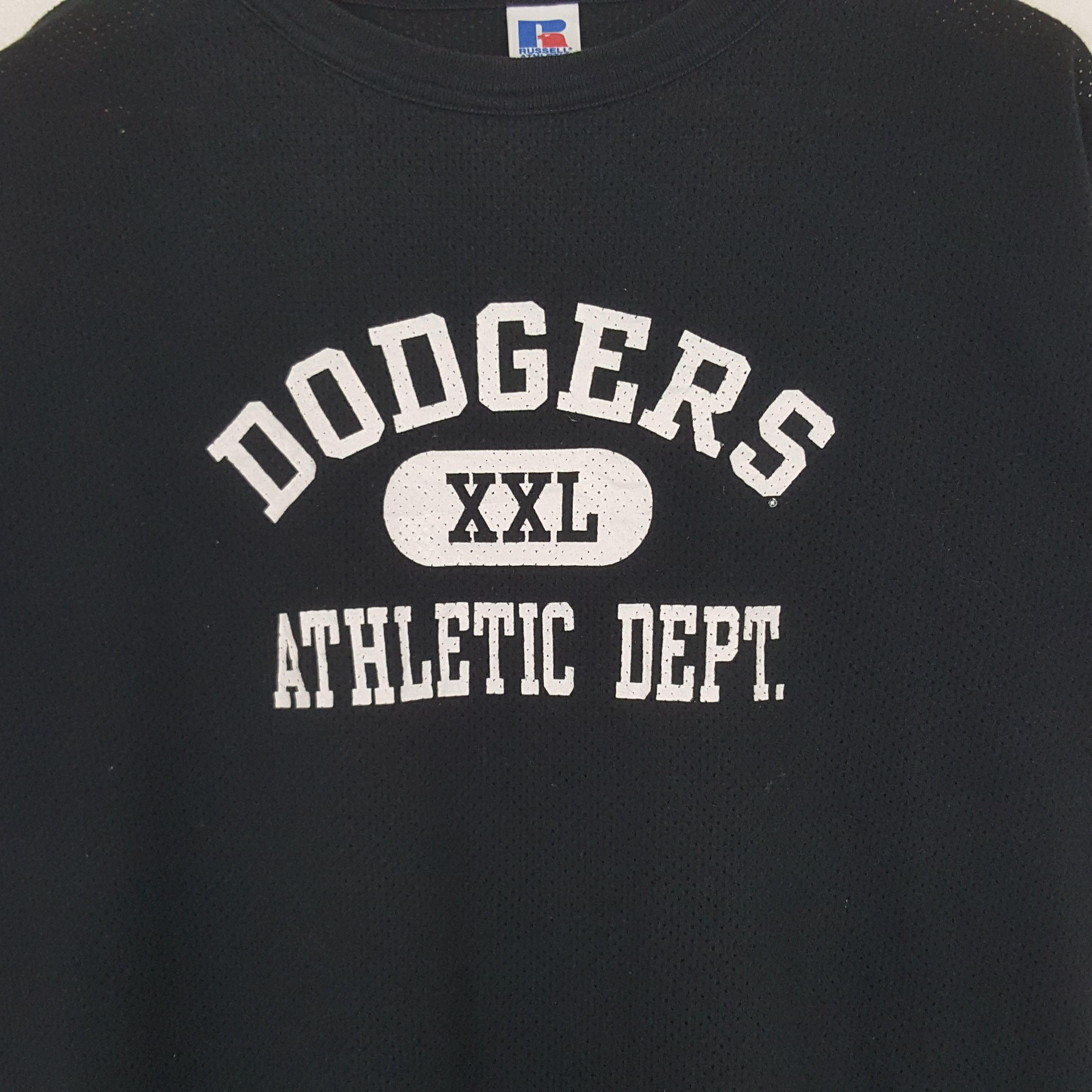MLB × Russell Athletic × Vintage Vintage Dodgers XXL Athletic Dept MLB Team Tshirt Size US L / EU 52-54 / 3 - 2 Thumbnail