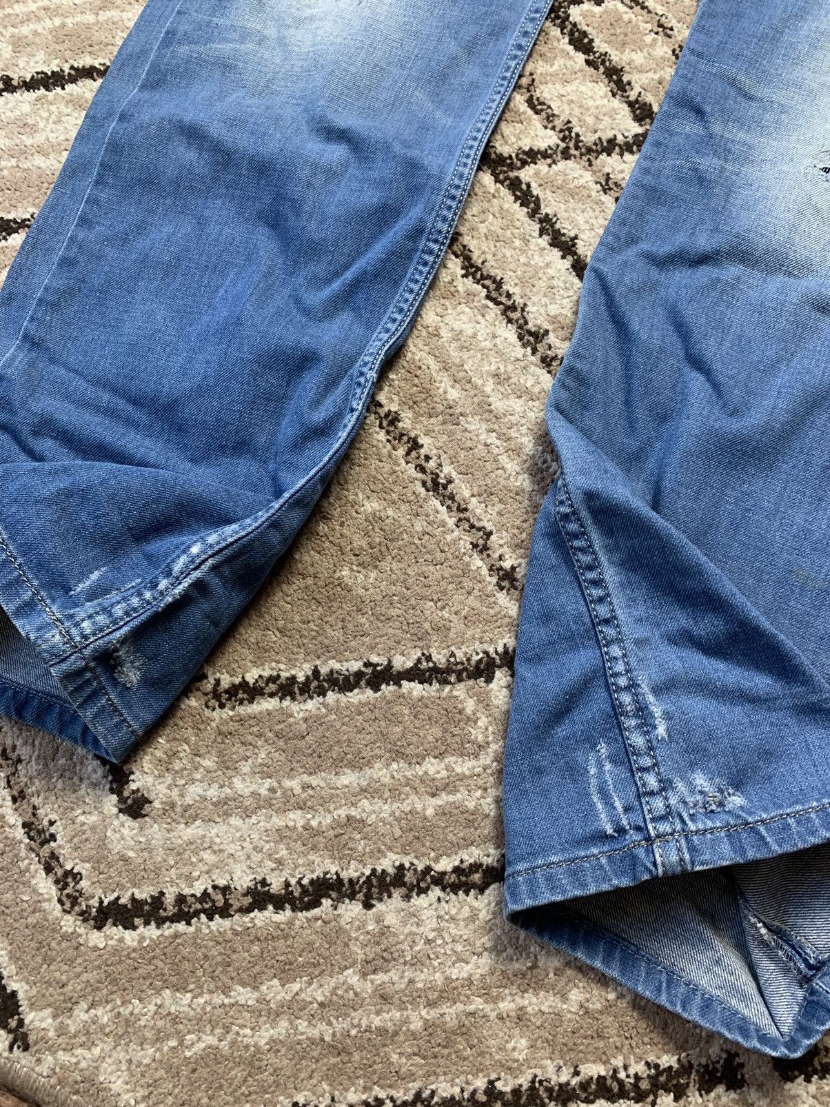 Diesel × Vintage Vintage Men's Diesel Distressed Denim Jeans Size US 36 / EU 52 - 17 Thumbnail
