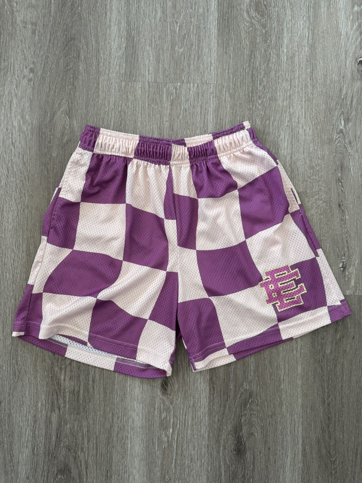Eric Emanuel Eric Emanuel EE Basic Shorts Wavy Flag Purple/Pink Size US 34 / EU 50 - 1 Thumbnail