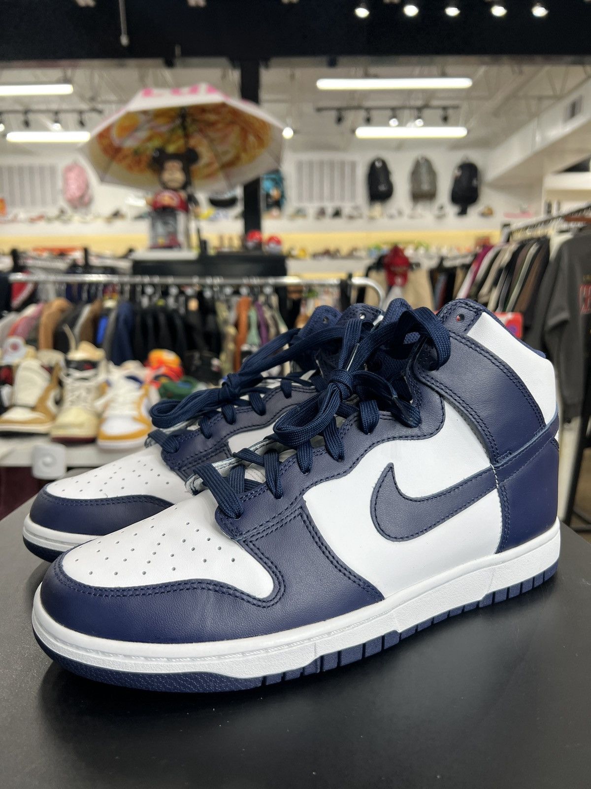 image of Nike Dunk Hi Championship Navy Sz. 10 (2021) Shoes, Men's