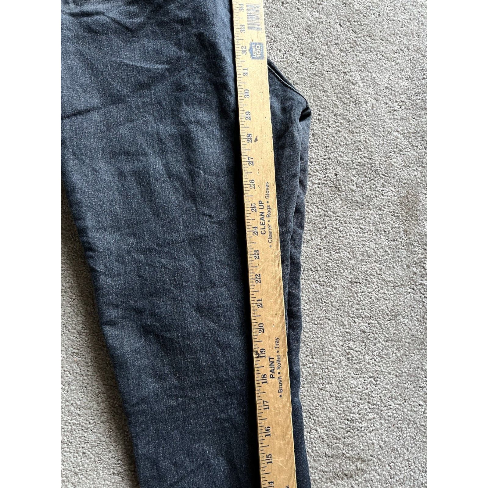 Sean John SEAN JOHN Women's Dark Wash Skinny Jeans Size 28 Blue Regular Size 28" / US 6 / IT 42 - 6 Thumbnail