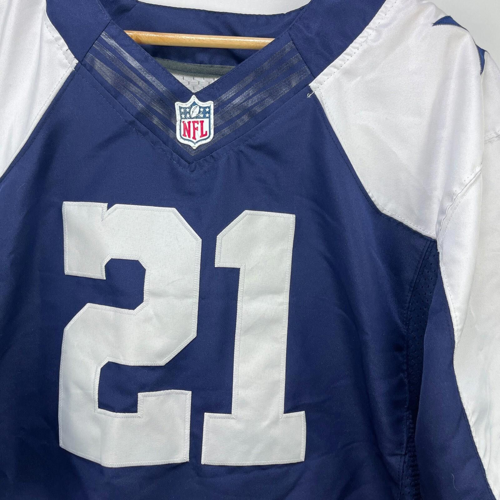 Nike Nike Dallas Cowboys Ezekiel Elliott NFL Jersey Size 52 2XL Size ONE SIZE - 3 Thumbnail