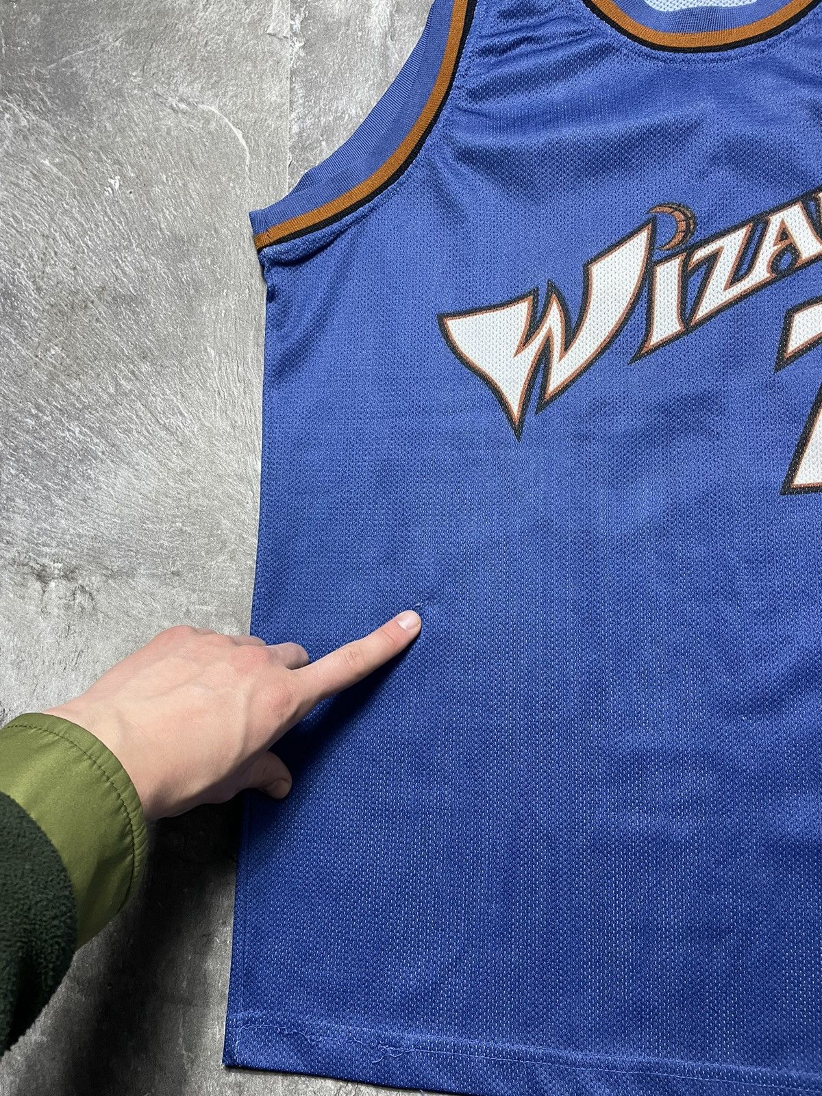 NBA Michael Jordan Washington Wizards #23 Jersey Champion Men’s Size US M / EU 48-50 / 2 - 4 Thumbnail