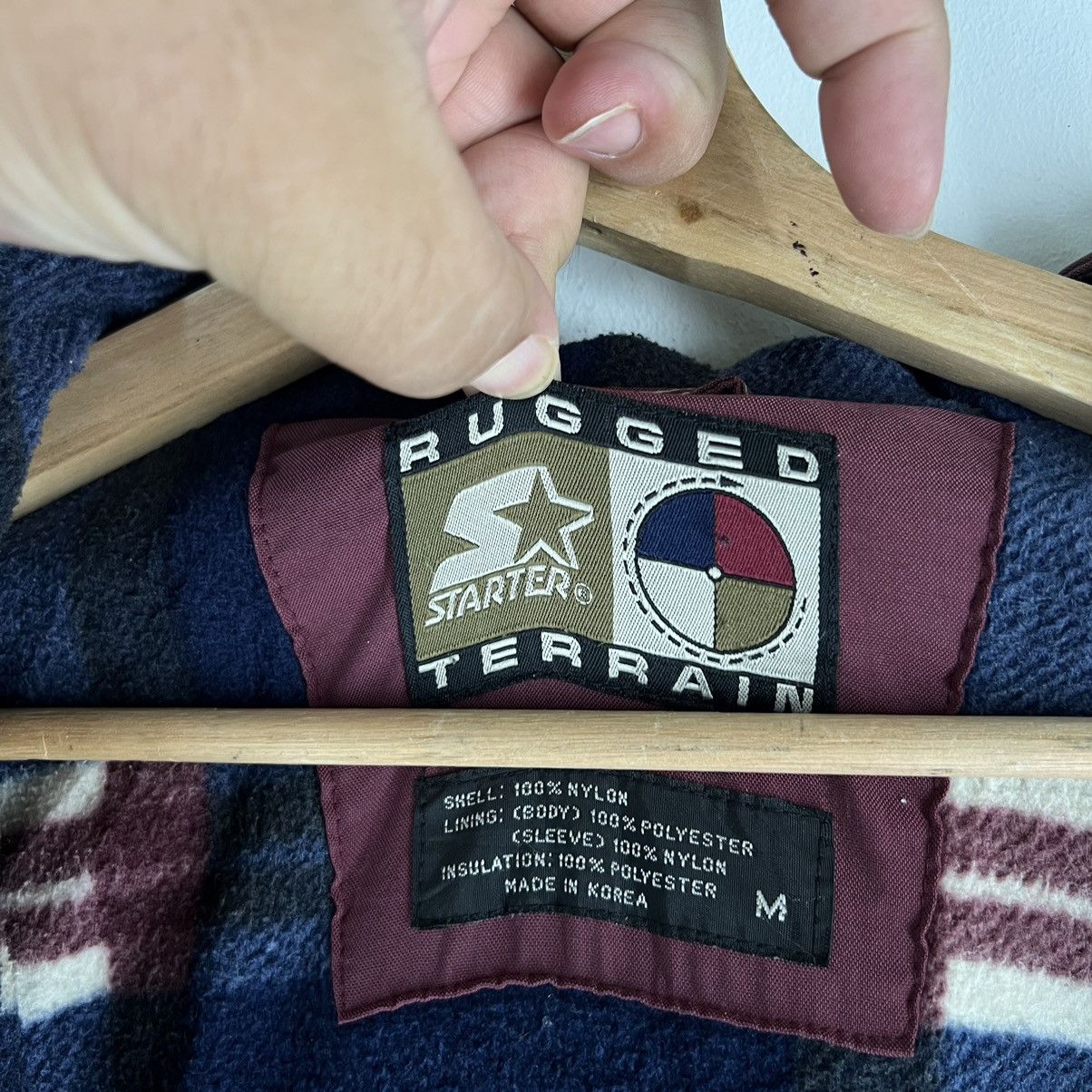 Starter 🔥VINTAGE ANORAK JACKET RUGG GED STARTER ZIPPER USA Size US M / EU 48-50 / 2 - 11 Thumbnail