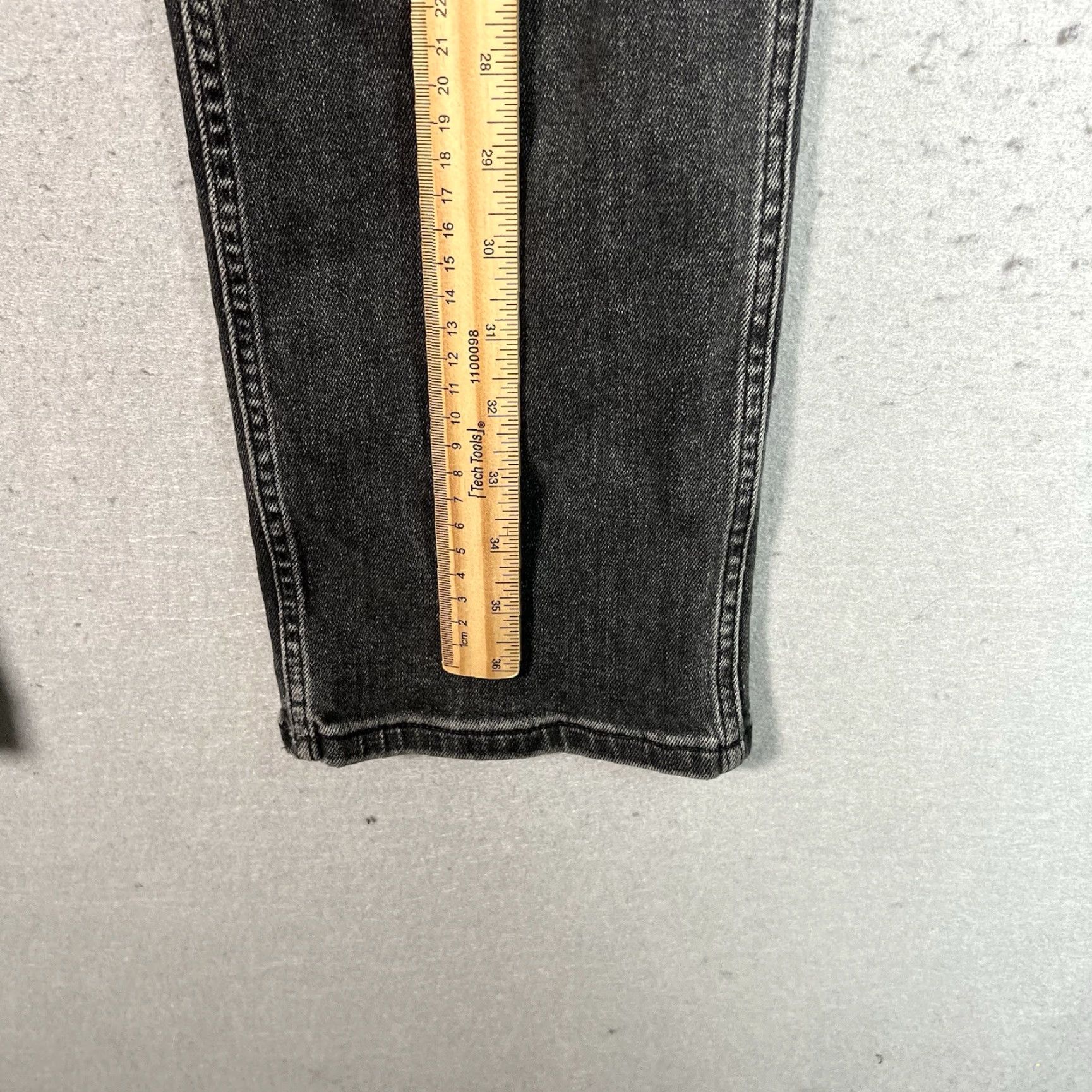 Everlane VINTAGE Everlane Jeans Womens 28 Bootcut Denim Black Medium Wash Straight Leg Adult Regular Size 28 Women Size 28" / US 6 / IT 42 - 4 Thumbnail
