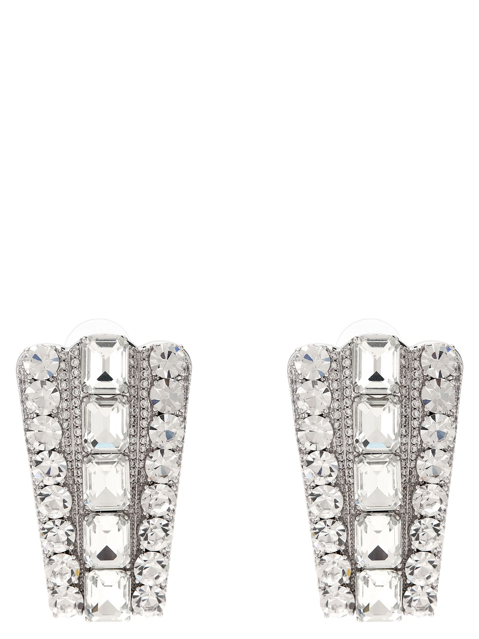 Self-Portrait 'Multi Crystal' earrings Size ONE SIZE - 1 Thumbnail