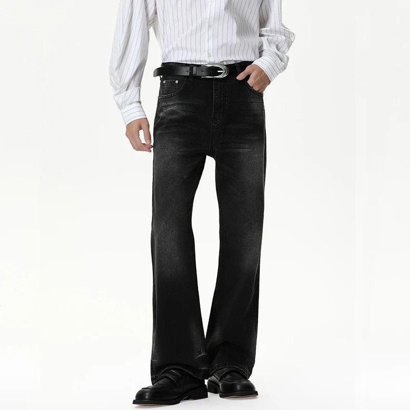 Japanese Brand Men's Trouser Solid Color Denim Size US 33 - 2 Thumbnail