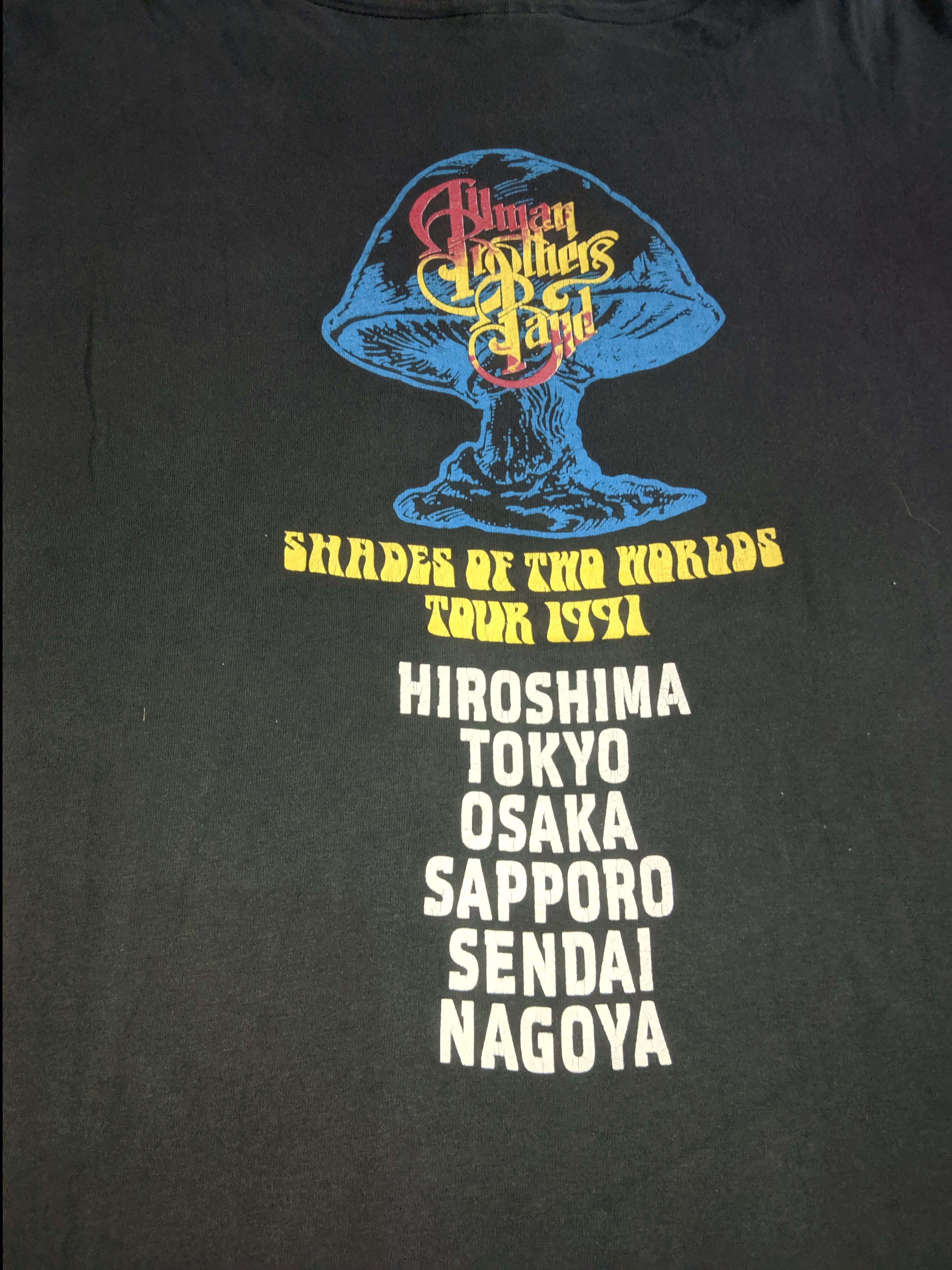 Band Tees The Allman Brothers band ,Frank Zappa Grateful Dead Size US L / EU 52-54 / 3 - 8 Thumbnail