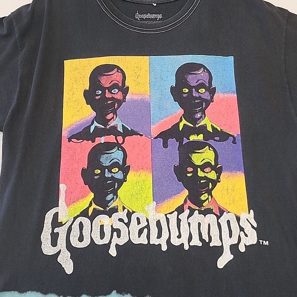 Other Goosebumps Unisex Black Multicolor "Slappy" Dummy Shirt Size US M / EU 48-50 / 2 - 4 Thumbnail