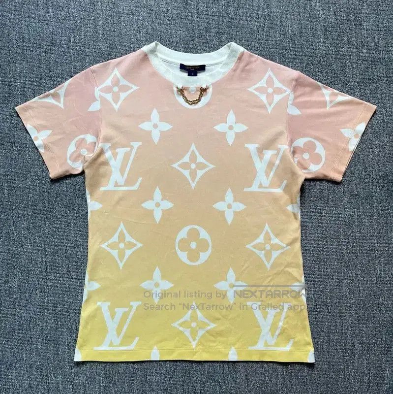 Louis Vuitton Pink Cotton Women's T.