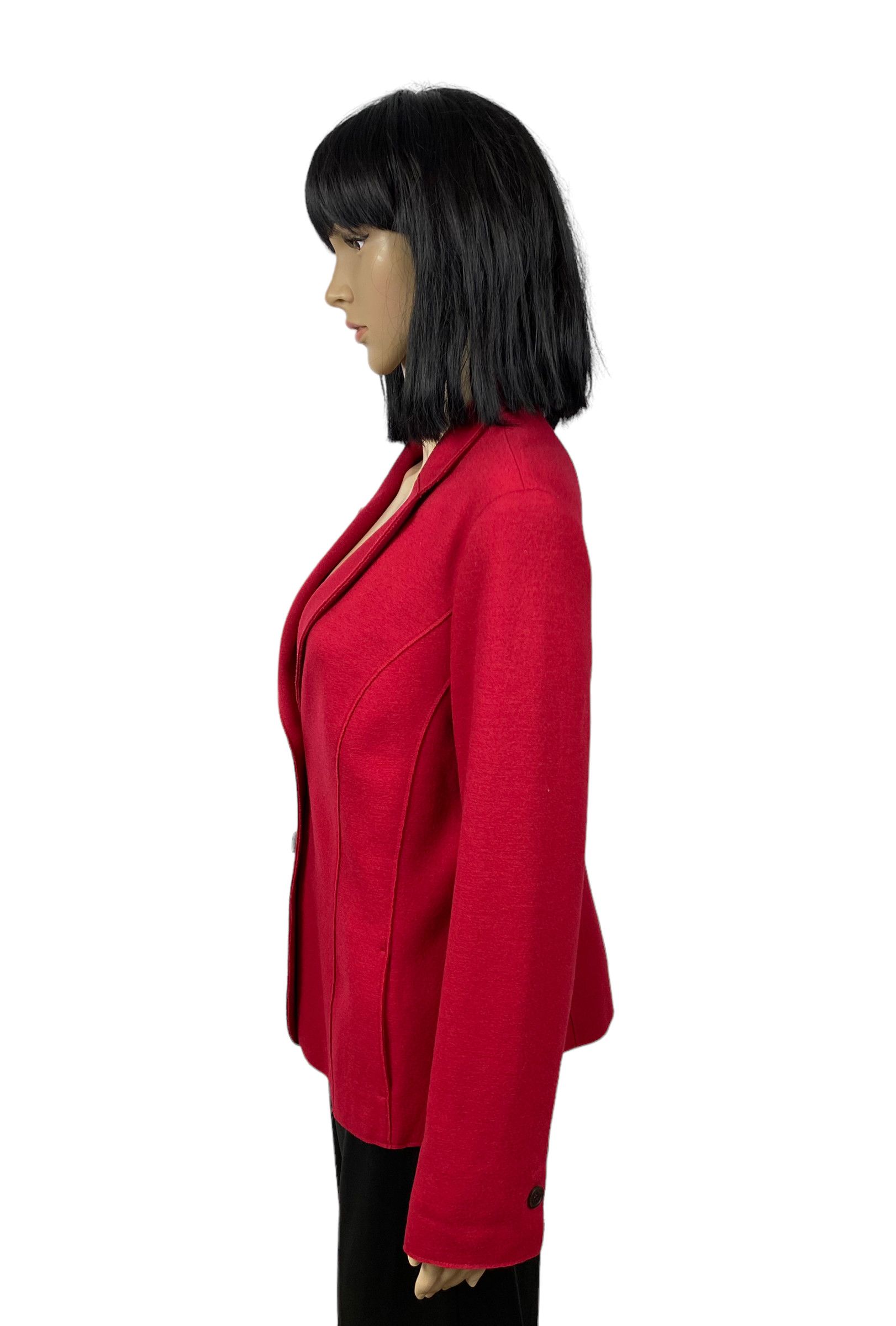 Other Marc Cain Wool-Cashmere Blazer Jacket women size 4 Size L / US 10 / IT 46 - 4 Thumbnail