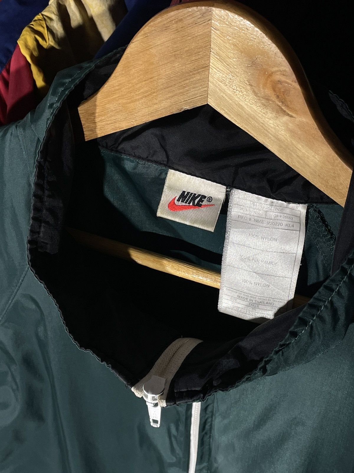 Nike × Vintage Windbreaker Nike Big Swoosh Vintage 90’s Size US XL / EU 56 / 4 - 4 Thumbnail