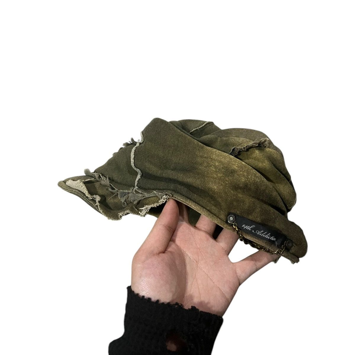 14th Addiction 14th addiction raw edge cap Size ONE SIZE - 4 Thumbnail