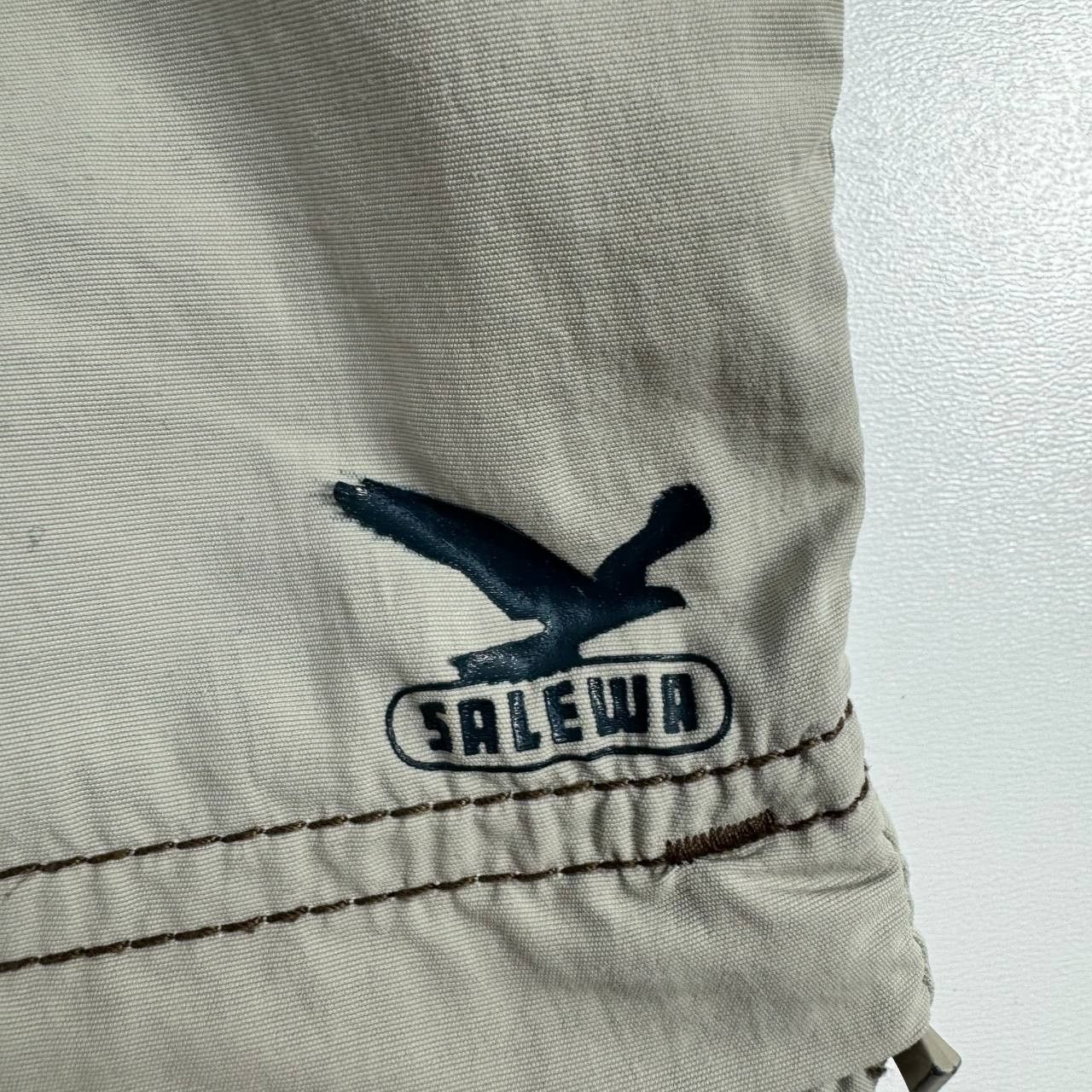 SALEWA Salewa Convertible Hiking Pants Beige Women’s UK10 / M Size 32" / US 10 / IT 46 - 4 Thumbnail