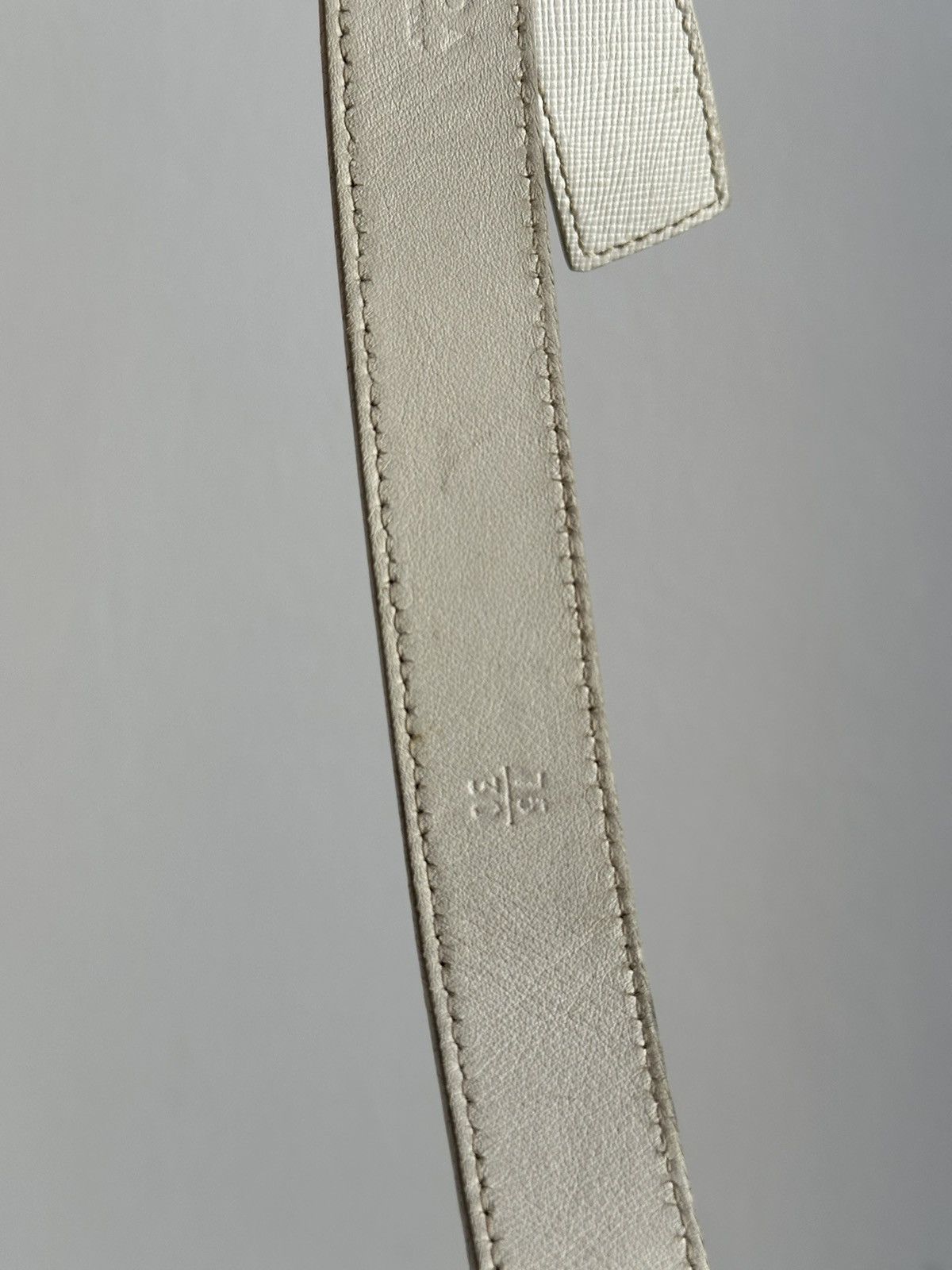 Prada Prada Vintage Leather Belt Size ONE SIZE - 6 Thumbnail