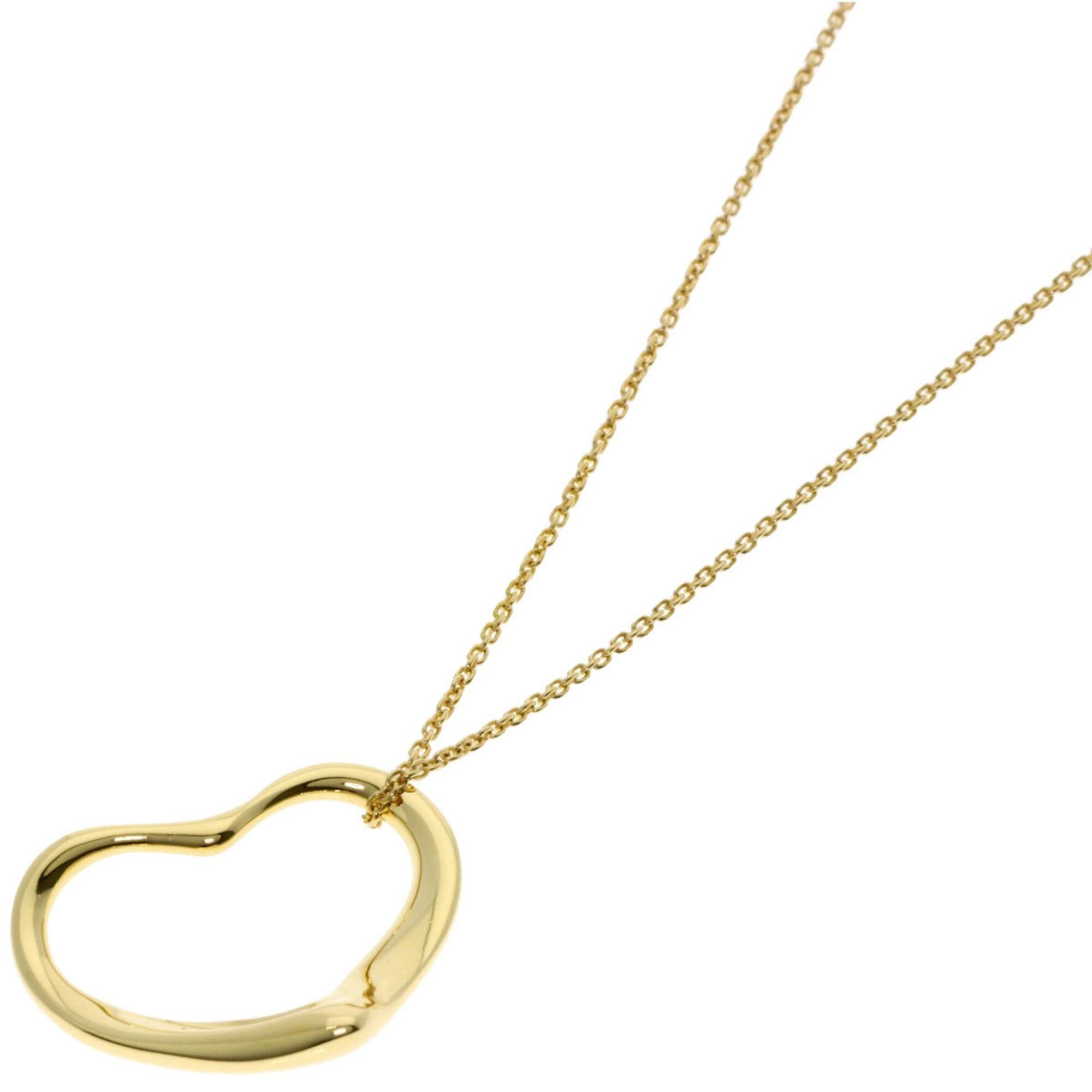 Tiffany & Co. Tiffany & Co. Open Heart Necklace, 18K Yellow Gold, Women's. Size ONE SIZE - 1 Thumbnail