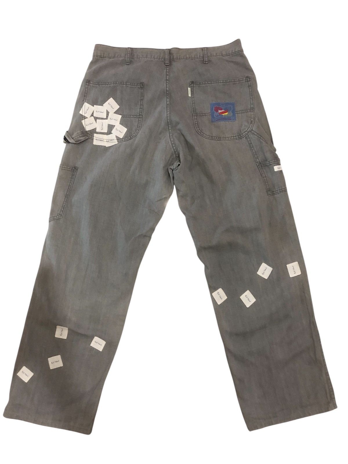 Japanese Brand × Karl Helmut Light Denim Straight Cut Karl Helmut Pants Size US 35 - 5 Thumbnail