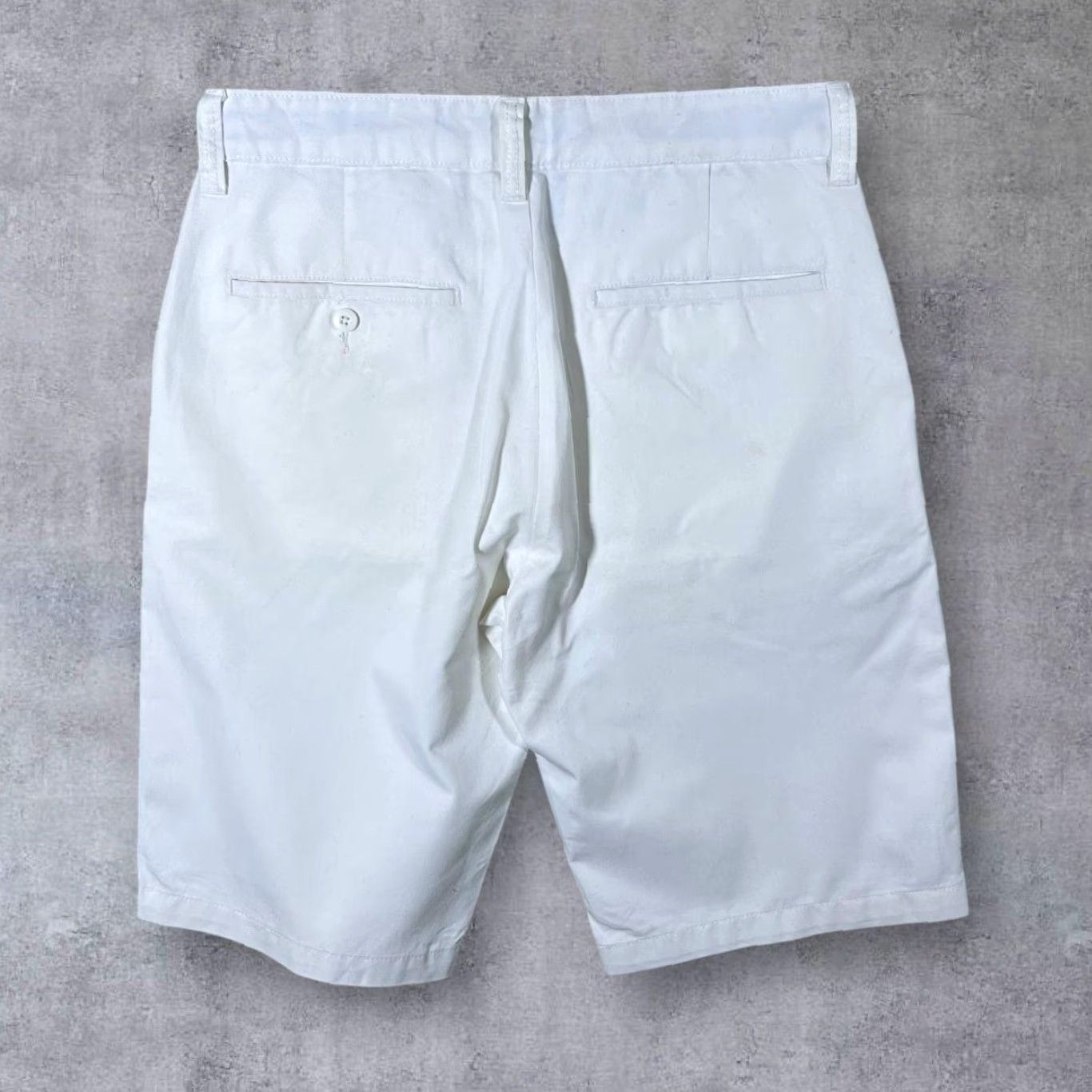 Dickies Dickies White Skater Workwear Cotton Blend Shorts Large W31 Men Casual Chino 31" Waist 11.5" Inside Leg 10" Leg Width 14" Rise 14" DC63 Size US 31 - 2 Thumbnail