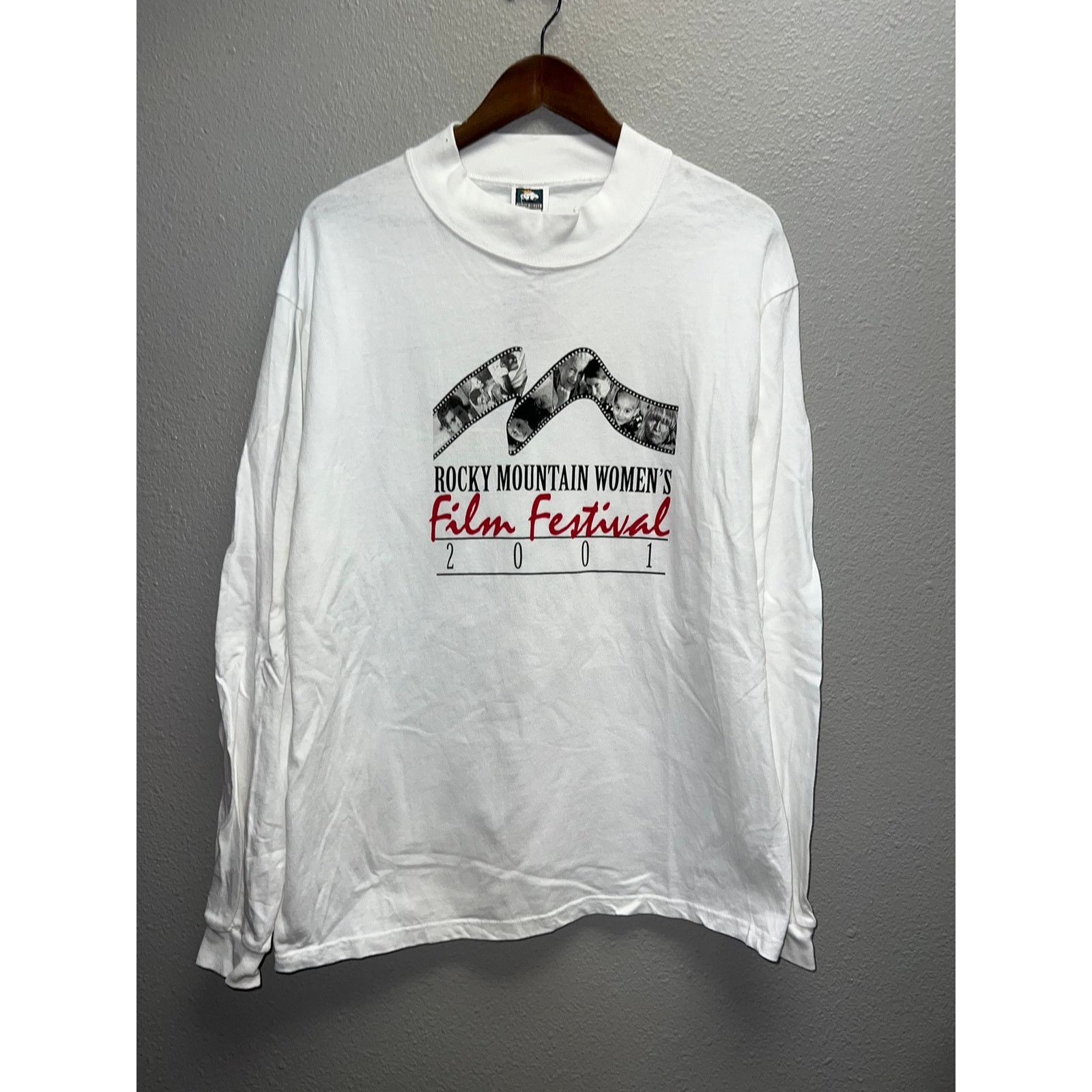 Anvil Vintage Rocky Mountain Women Film Festival Shirt 2001 Large Size US L / EU 52-54 / 3 - 1 Thumbnail