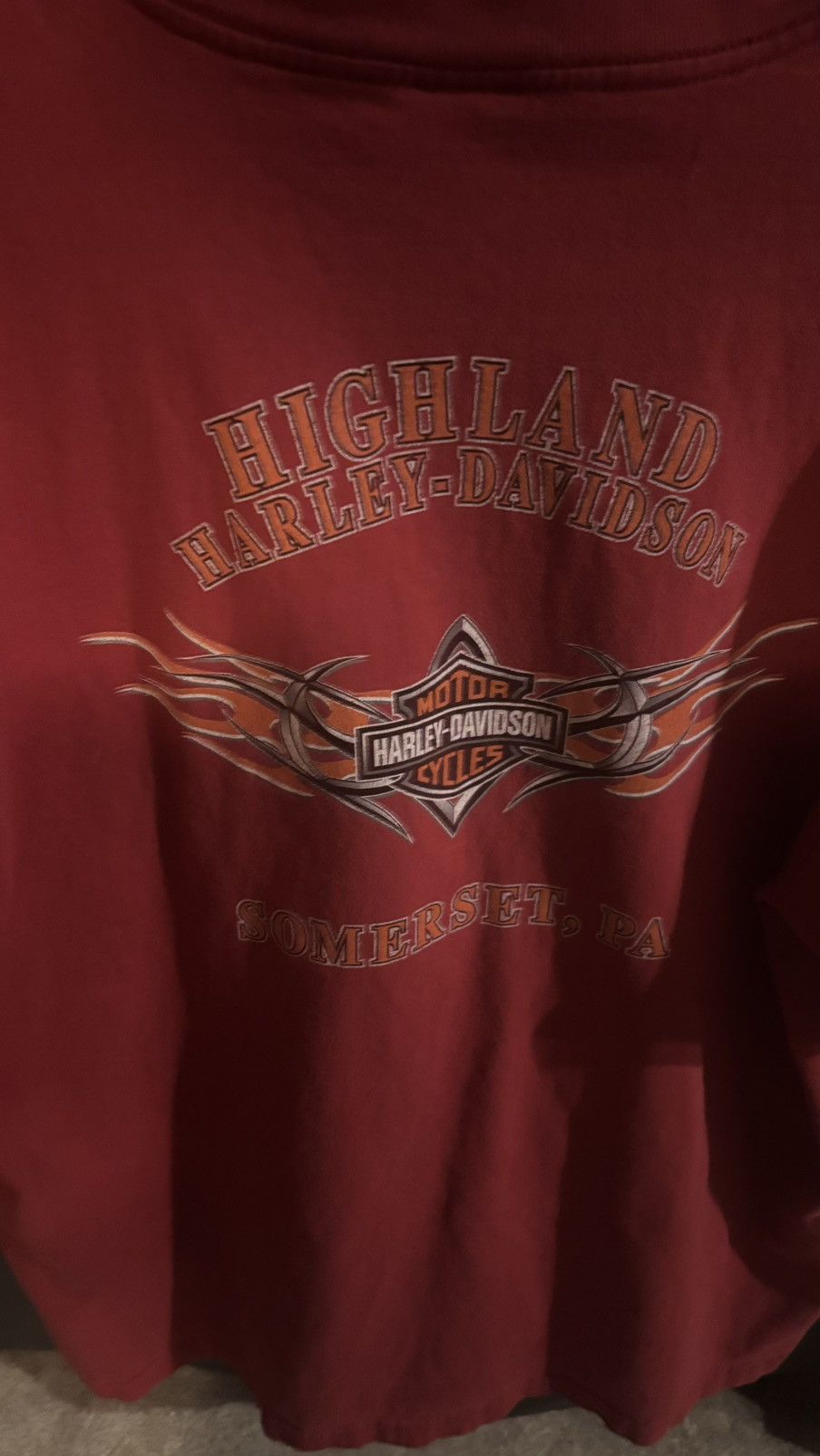 Harley Davidson flame harley davidson shirt Size US XXL / EU 58 / 5 - 3 Thumbnail