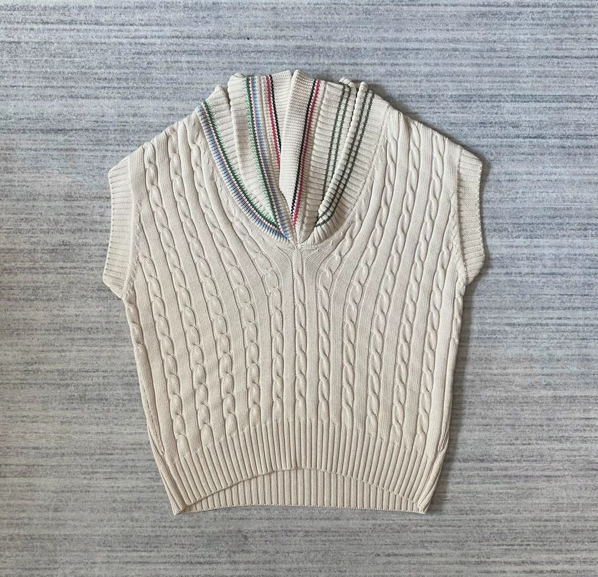 Y/Project asymmetric knitted vest with multiple collars Size US XS / EU 42 / 0 - 1 Thumbnail