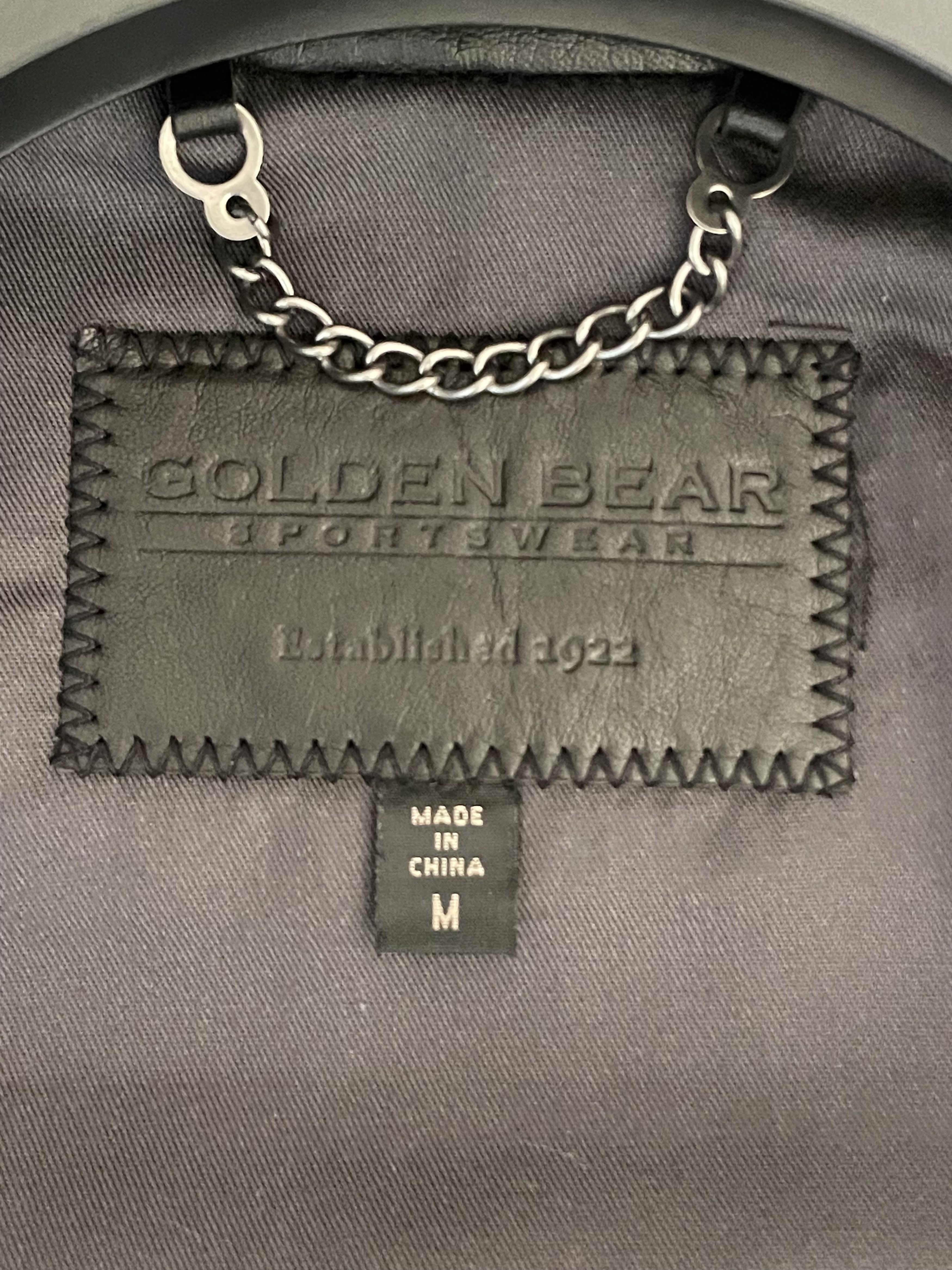 Golden Bear Bartlett Lambskin leather Jacket
