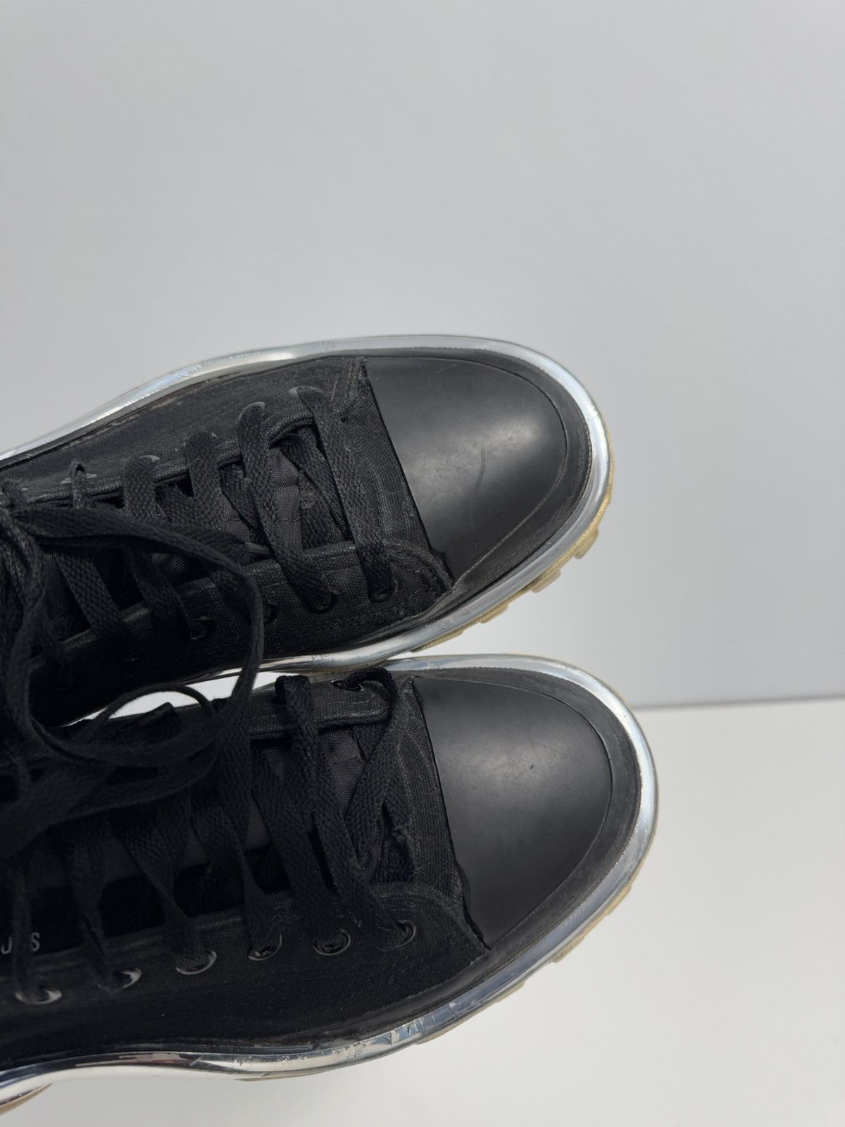 Adidas × Raf Simons Adidas X Raf Simons Rare Black Detroit Runner Low Top Size US 8 / EU 41 - 14 Thumbnail