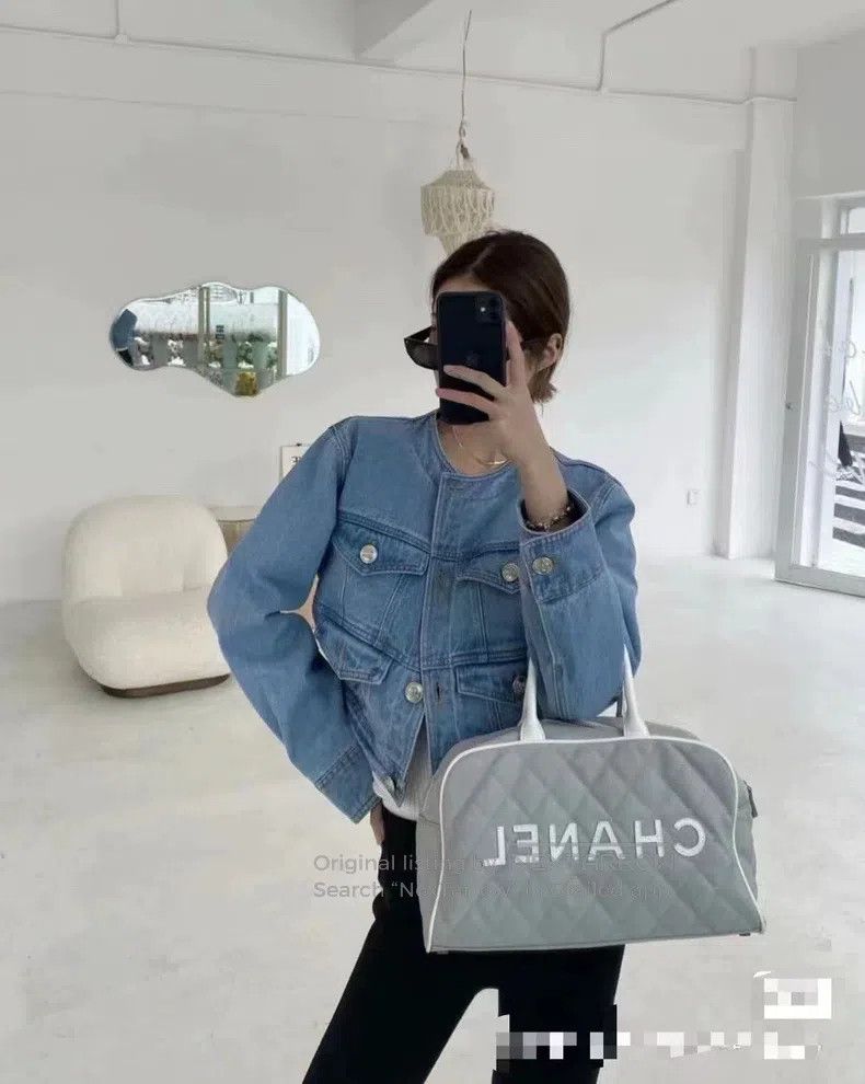 Chanel Chanel Denim cotton jacket Size XS / US 0-2 / IT 36-38 - 8 Thumbnail