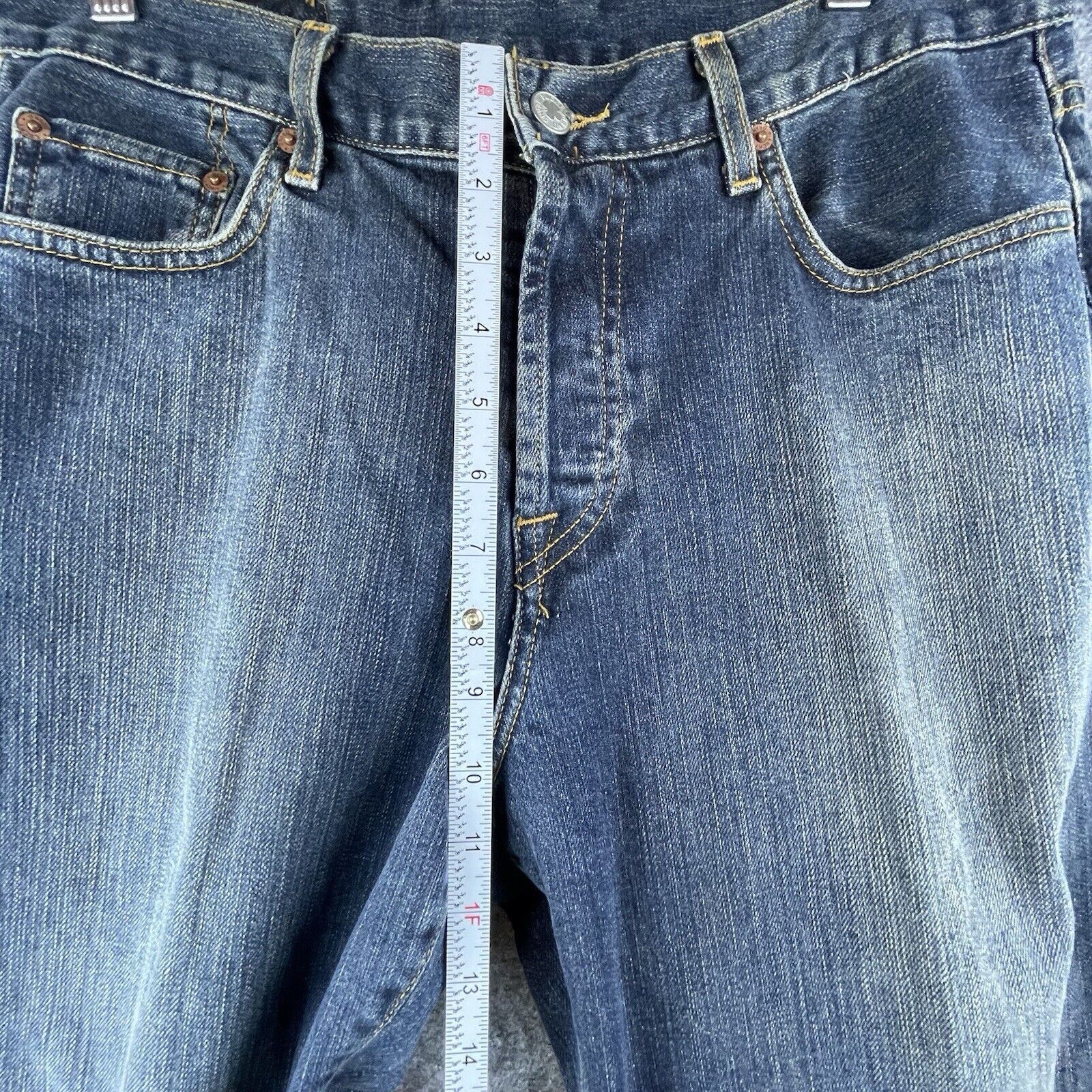 Lucky Brand Lucky Brand Dungarees Mens 34 Straight Low Rise Boot Button Size US 34 / EU 50 - 7 Thumbnail