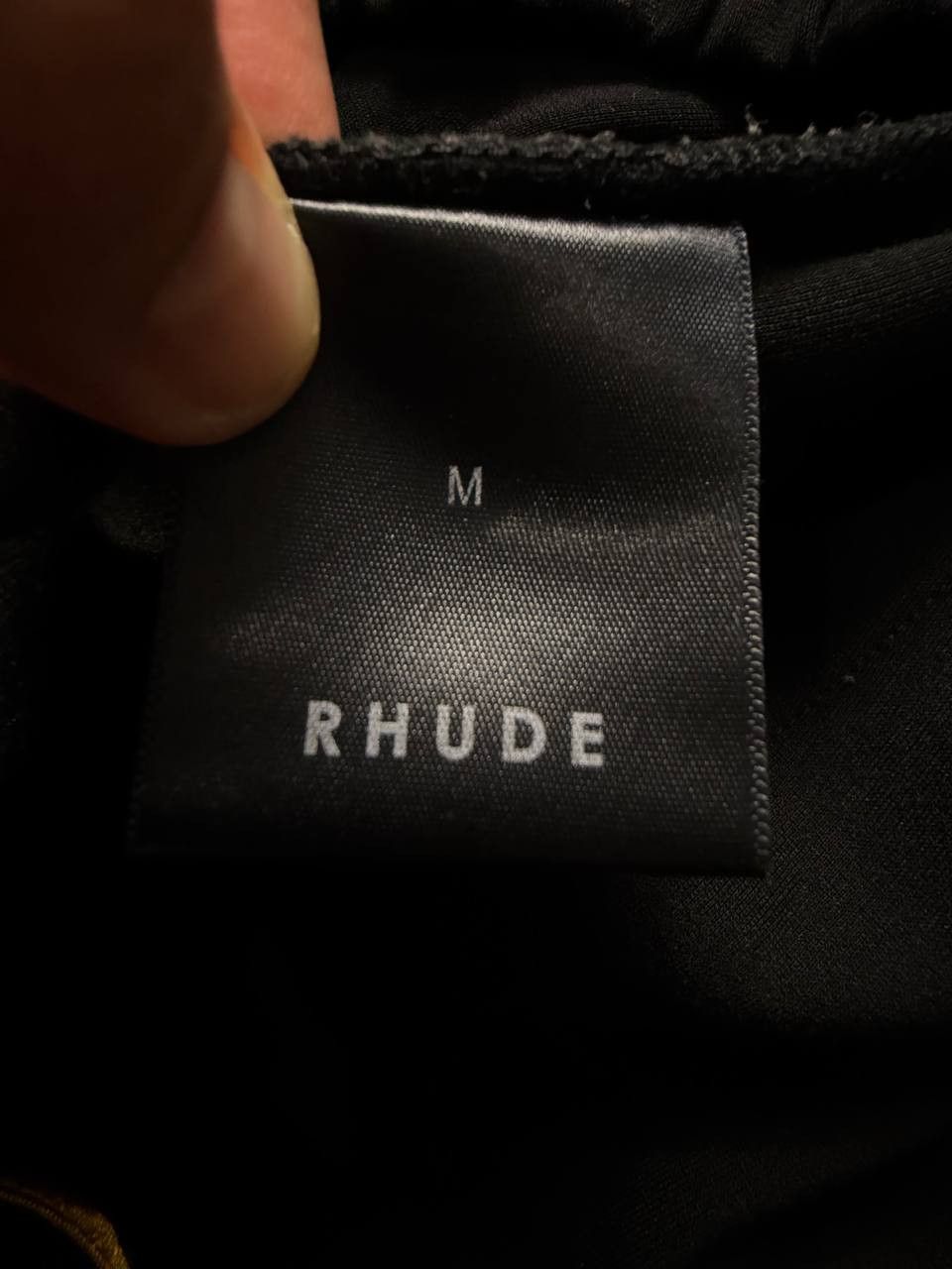 Rhude Rhude Side Stripe Black Track Pants Size US 30 / EU 46 - 8 Thumbnail