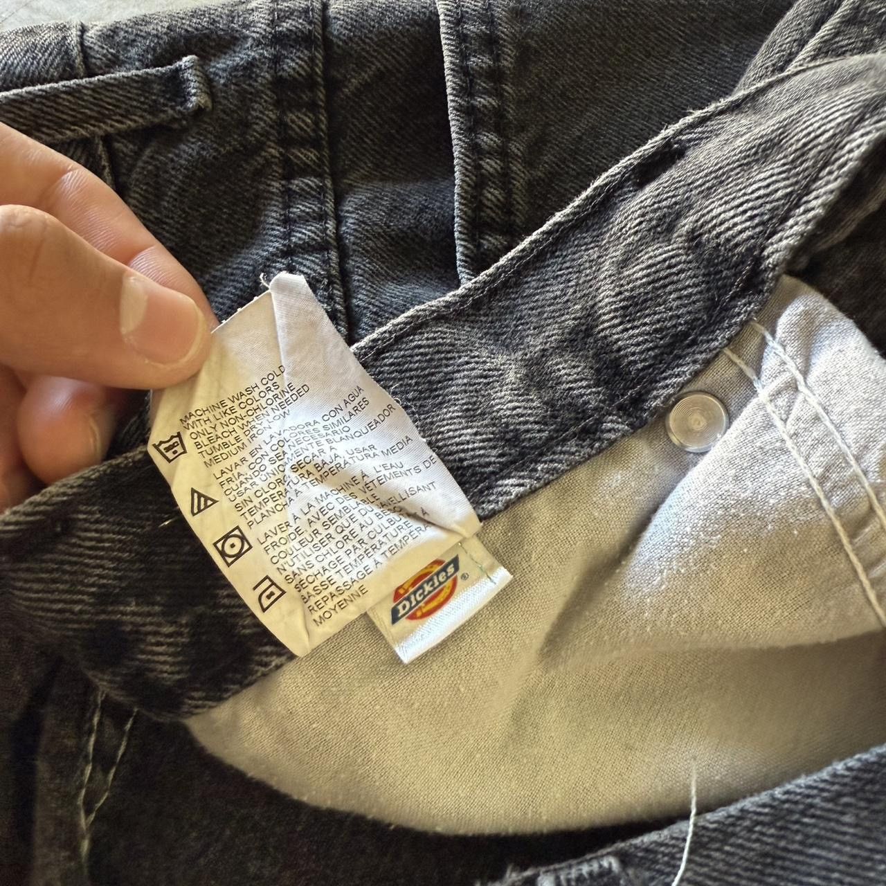 Dickies Washed Black Vintage Dickies workwear denim pant Size US 38 / EU 54 - 4 Thumbnail