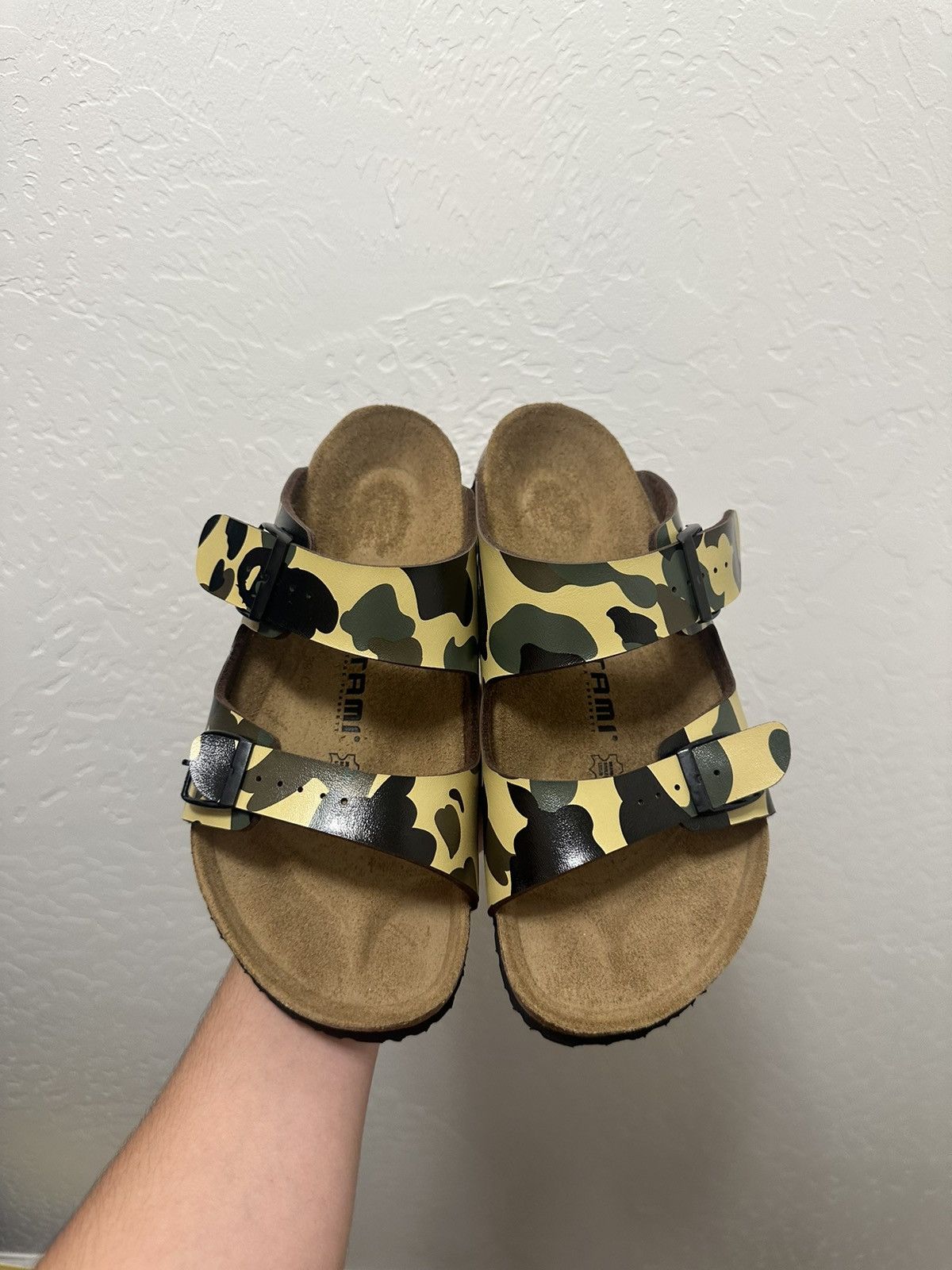 Custom bape birkenstocks online