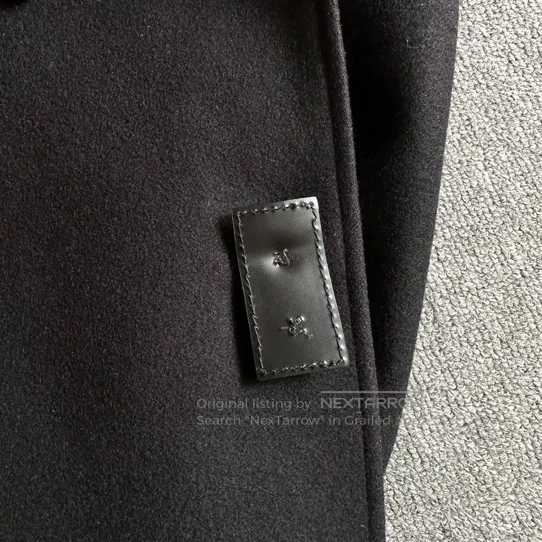 Dior Dior Black wool collar double-breasted coat Size US S / EU 44-46 / 1 - 5 Thumbnail