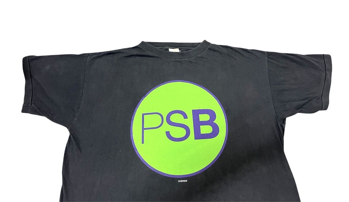 Vintage Vintage 90s Pet Shop Boys - Performance Tour 1991 T-Shirt Size US L / EU 52-54 / 3 - 2 Thumbnail