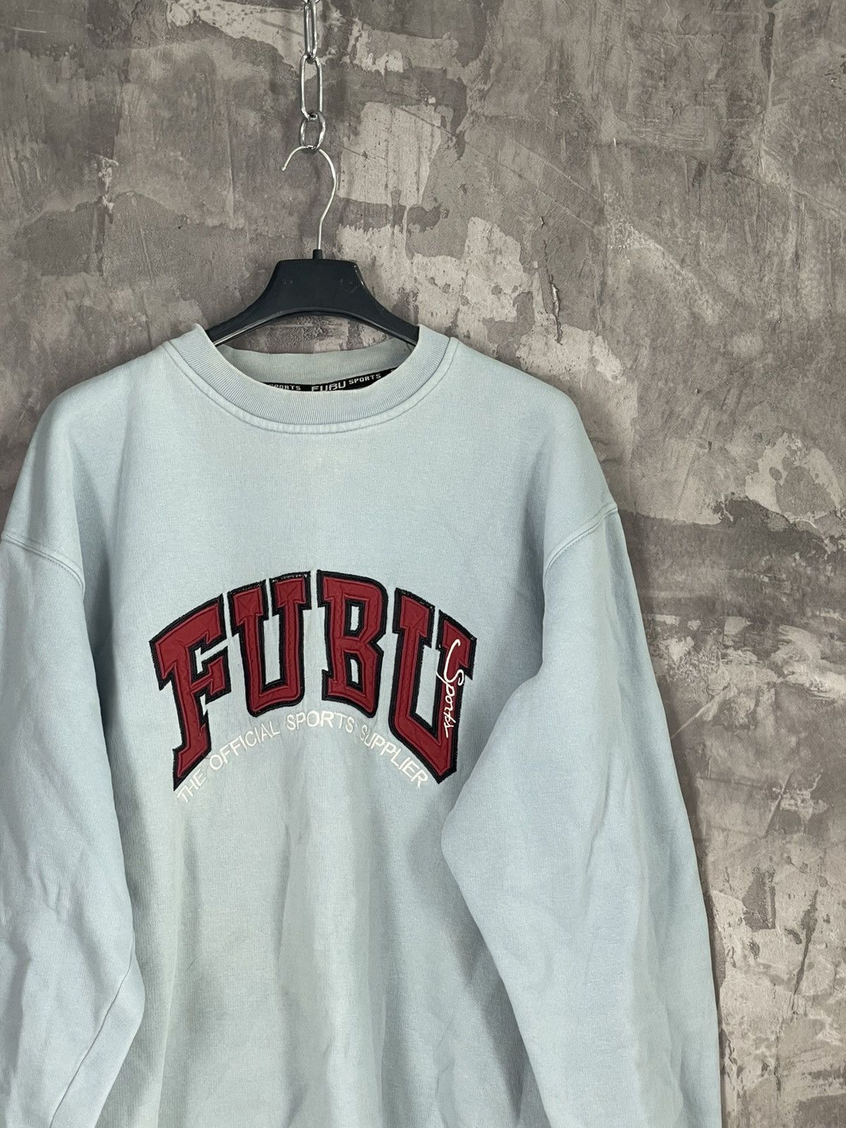 Fubu × Vintage Vintage Fubu Sweatshirt Crewnek Size US L / EU 52-54 / 3 - 4 Thumbnail