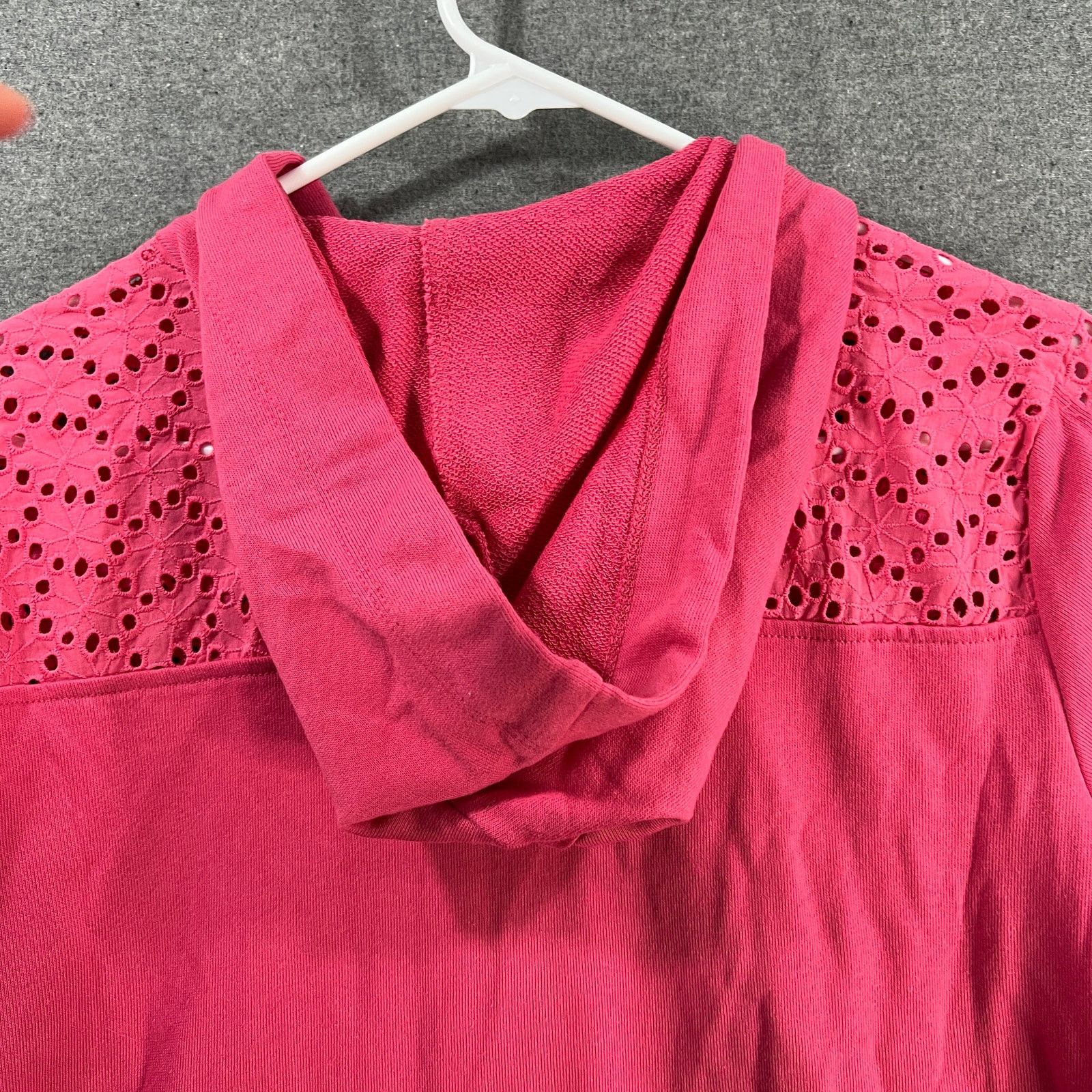 Other Susan Graver Weekend Washed French Terry Zip-Front Hoodie Size XXS / US 00 / IT 34 - 11 Thumbnail