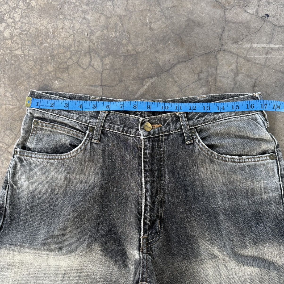 Japanese Brand W34x32 Vintage Japanese Faded Rusty Black Denim Jean Pants Size US 34 / EU 50 - 6 Thumbnail