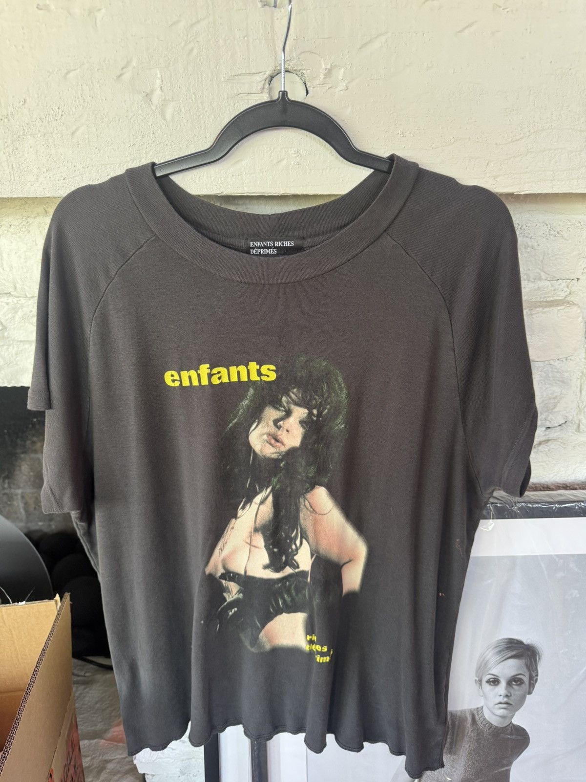 Enfants Riches Deprimes Enfants Riches Deprimes M Slave Girl Raglan T shirt Size US M / EU 48-50 / 2 - 4 Thumbnail