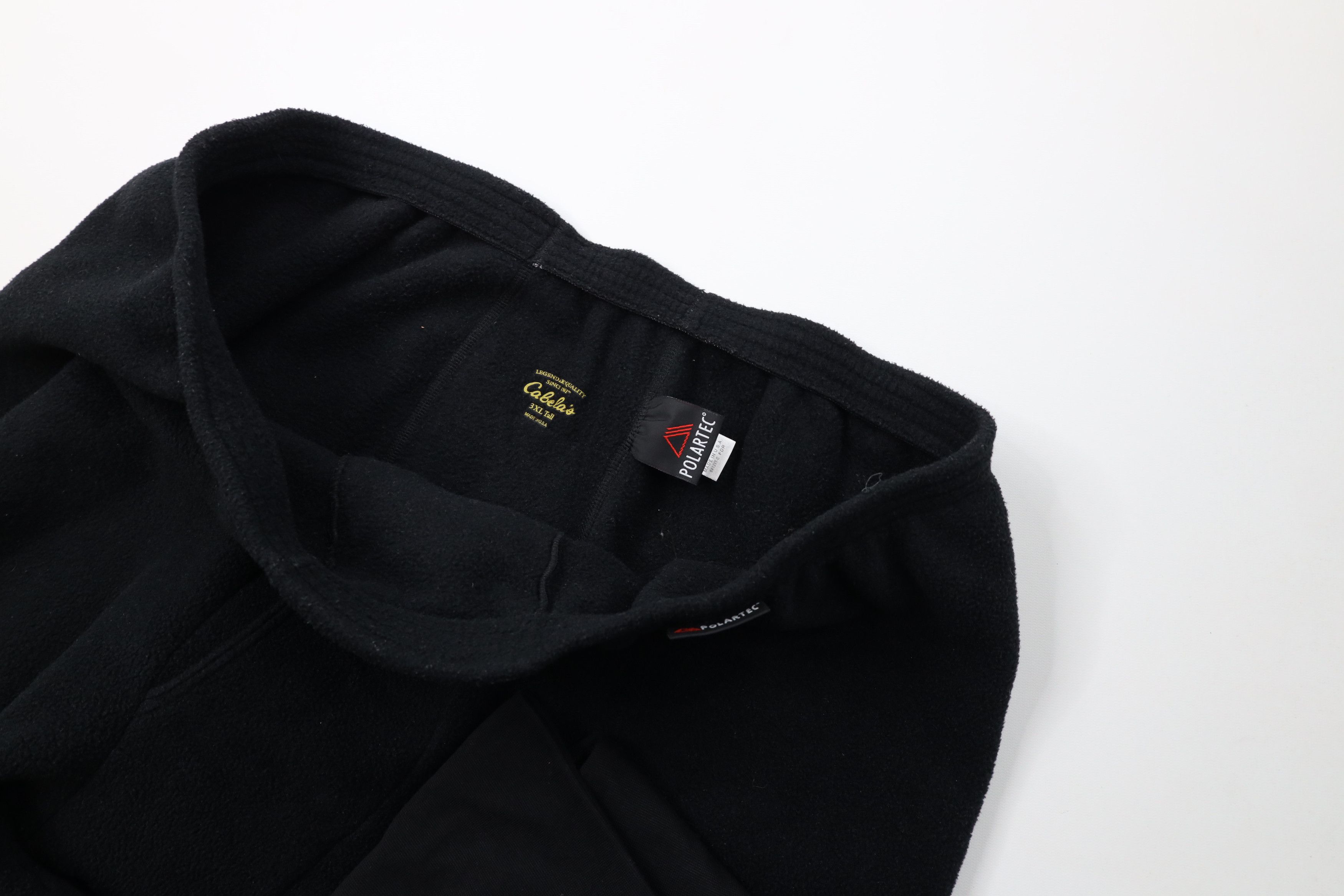 Cabelas Vintage 90s Cabelas Base Layer Joggers Pants Black USA Size US 42 / EU 58 - 6 Thumbnail