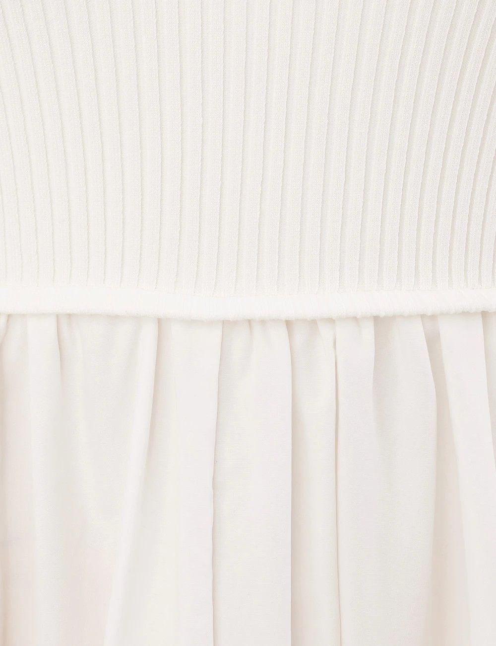 Zimmermann oc11z0226 Poplin Scoop Dress In White Size XS / US 0-2 / IT 36-38 - 5 Thumbnail