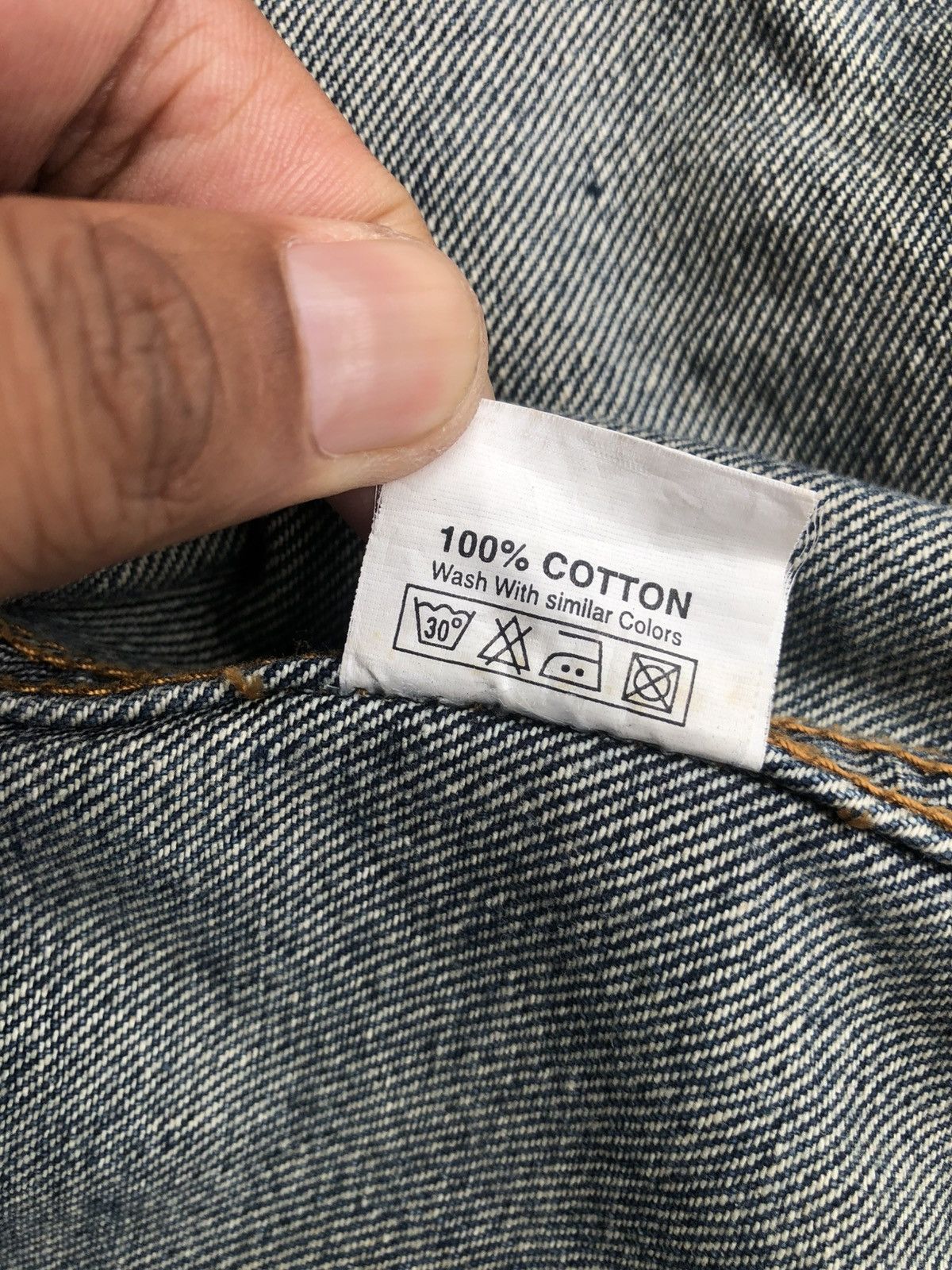 U.S. Polo Assn. Y2k Polo Denim Jacket Distressed Jeans Size US L / EU 52-54 / 3 - 18 Thumbnail