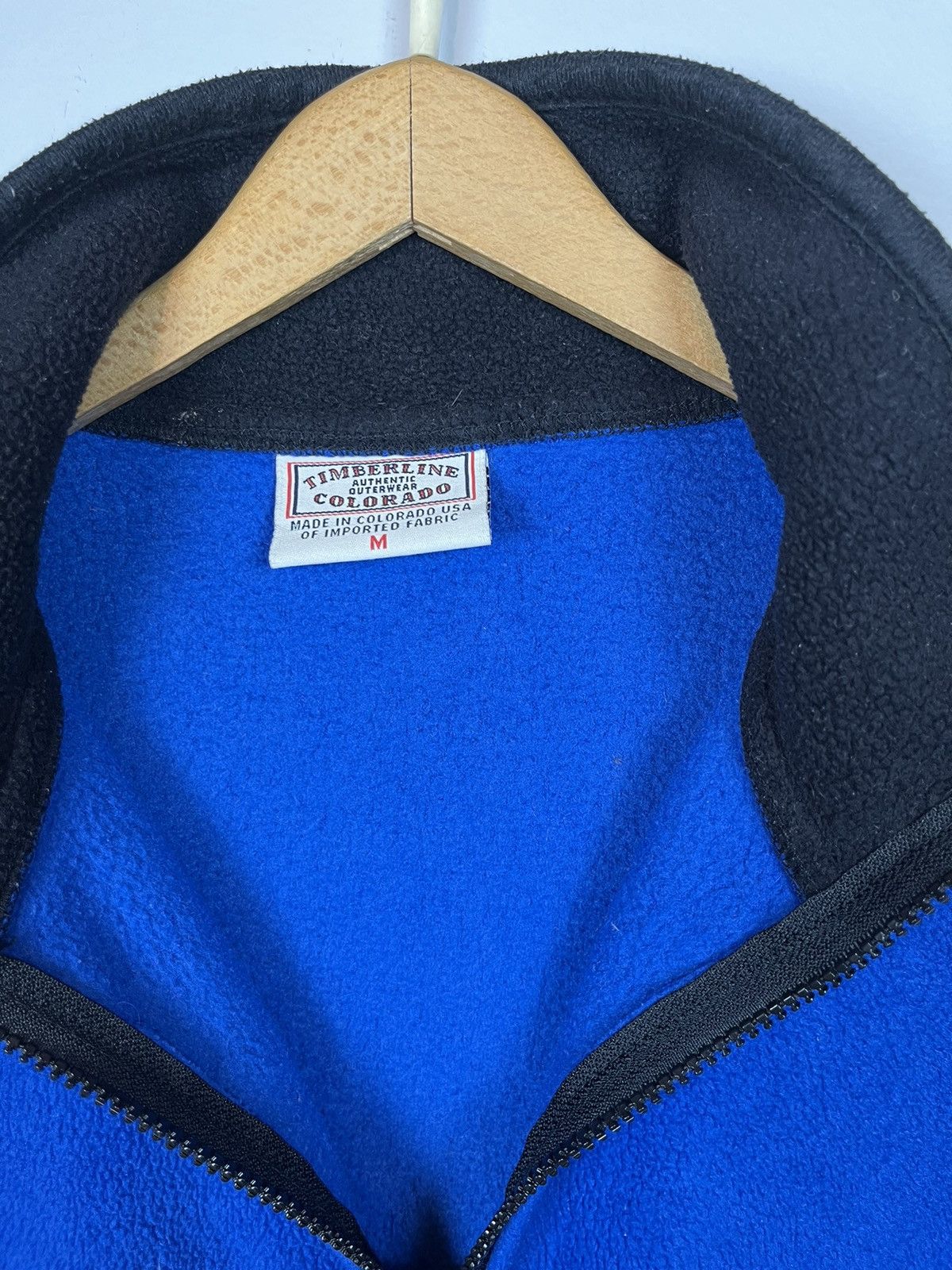 Japanese Brand Timberline Colorado Zip up Blue Fleece Vest Size US M / EU 48-50 / 2 - 9 Thumbnail